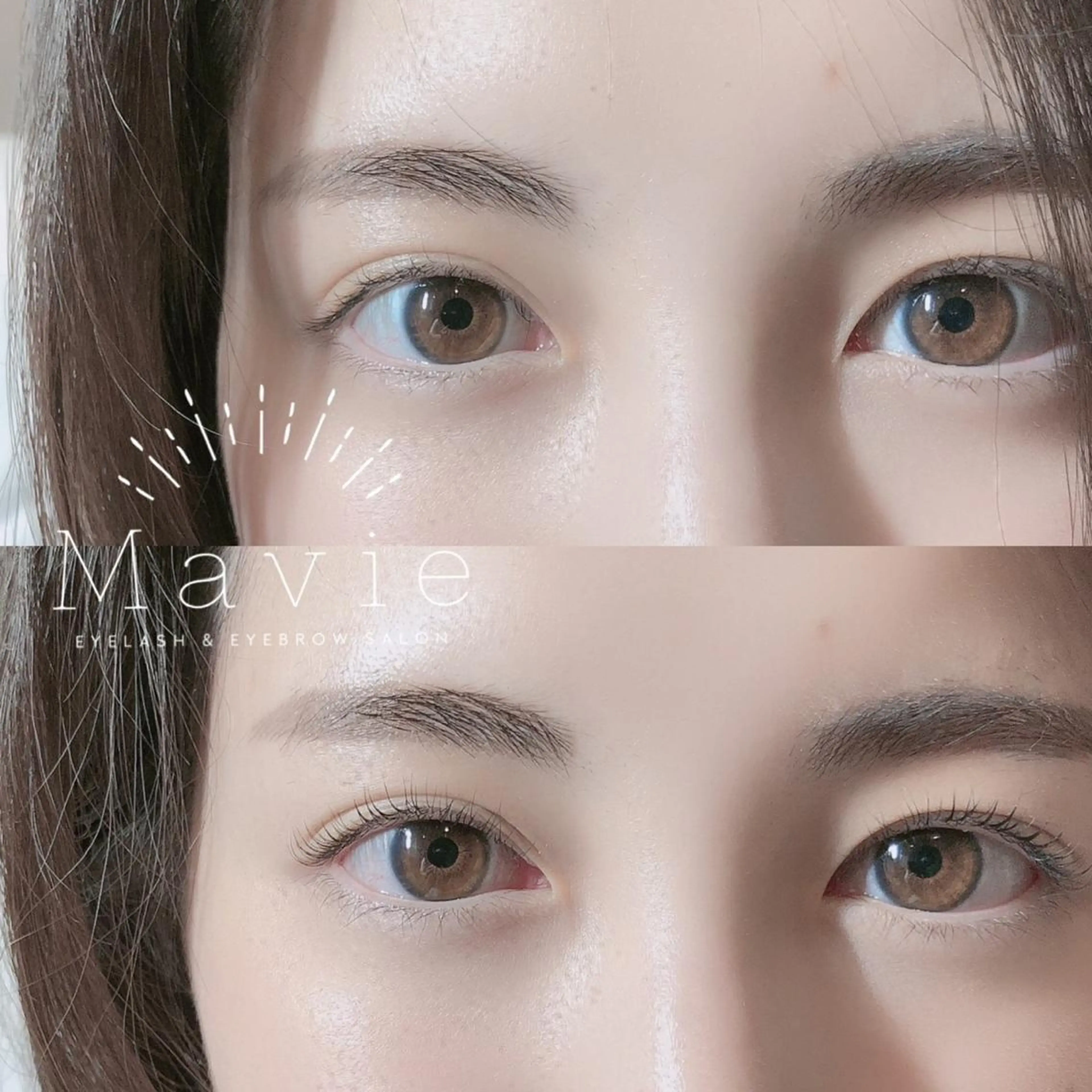 マツエク・マツパ 長岡 美希のマツエク・マツパデザイン