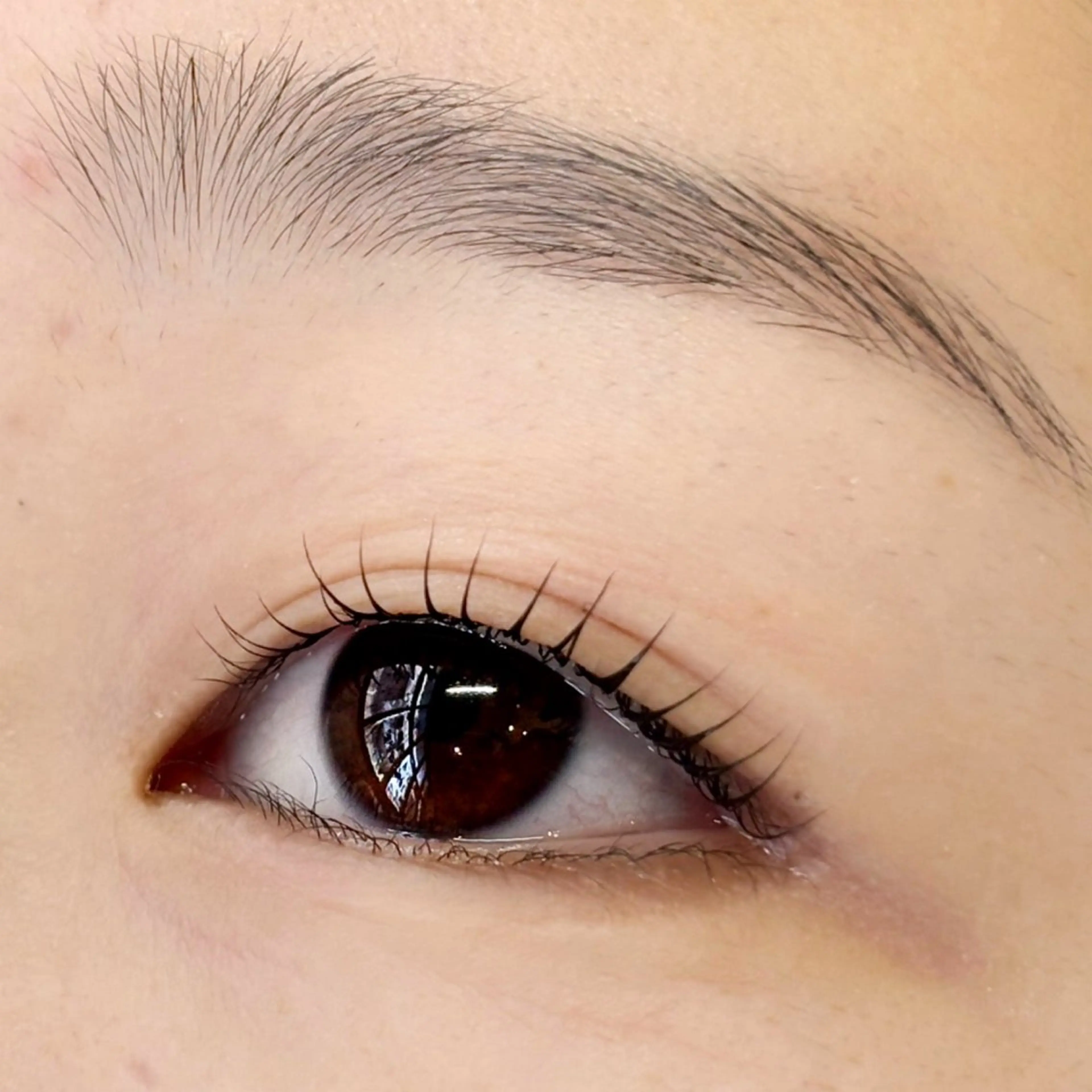 マツエク・マツパ 一重×まつ毛パーマ マツパ lino eyelash&eyebrow淡路店所属・【lino】 Reina🎀のマツエク・マツパデザイン