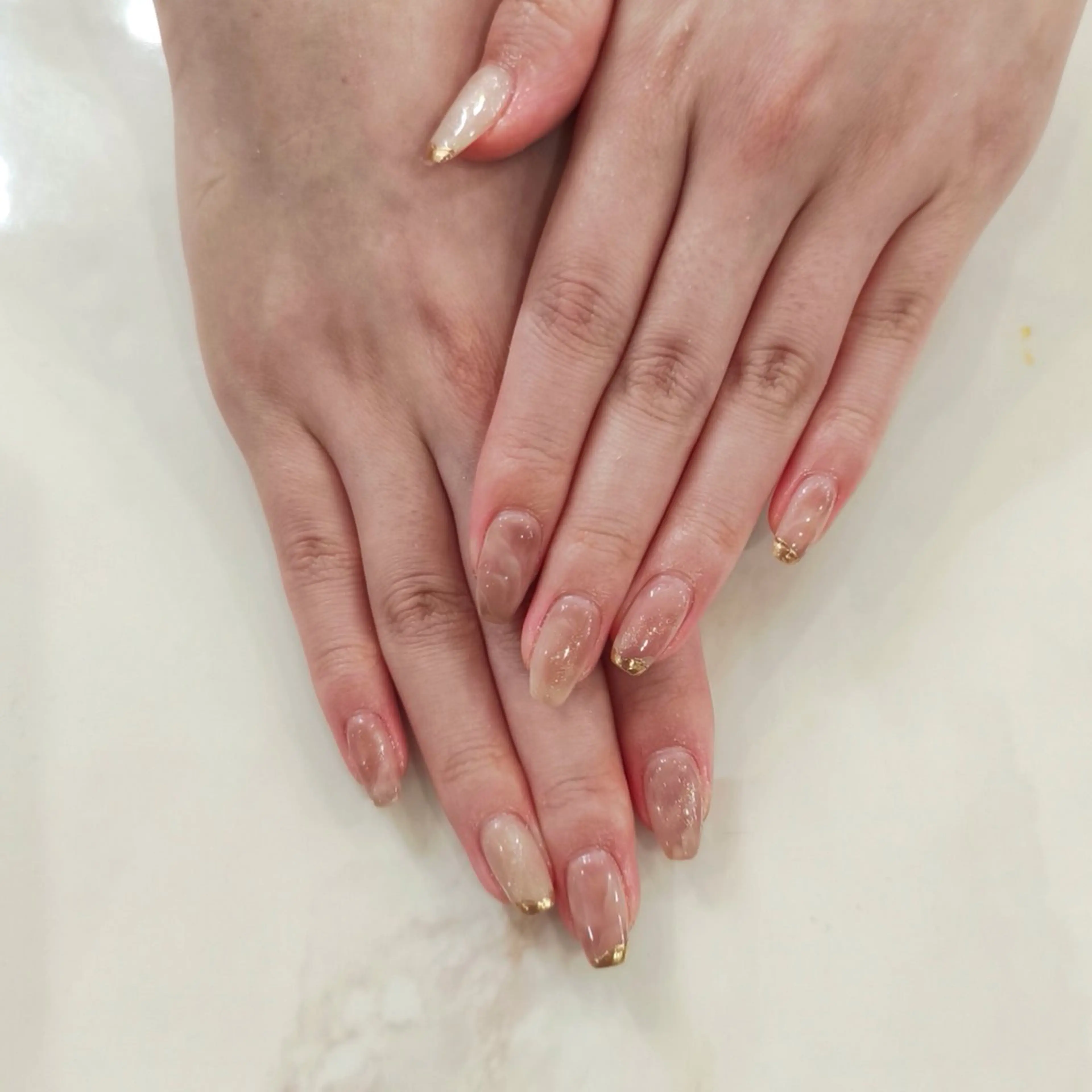 ネイル ニュアンスネイル K. SATOのネイルデザイン