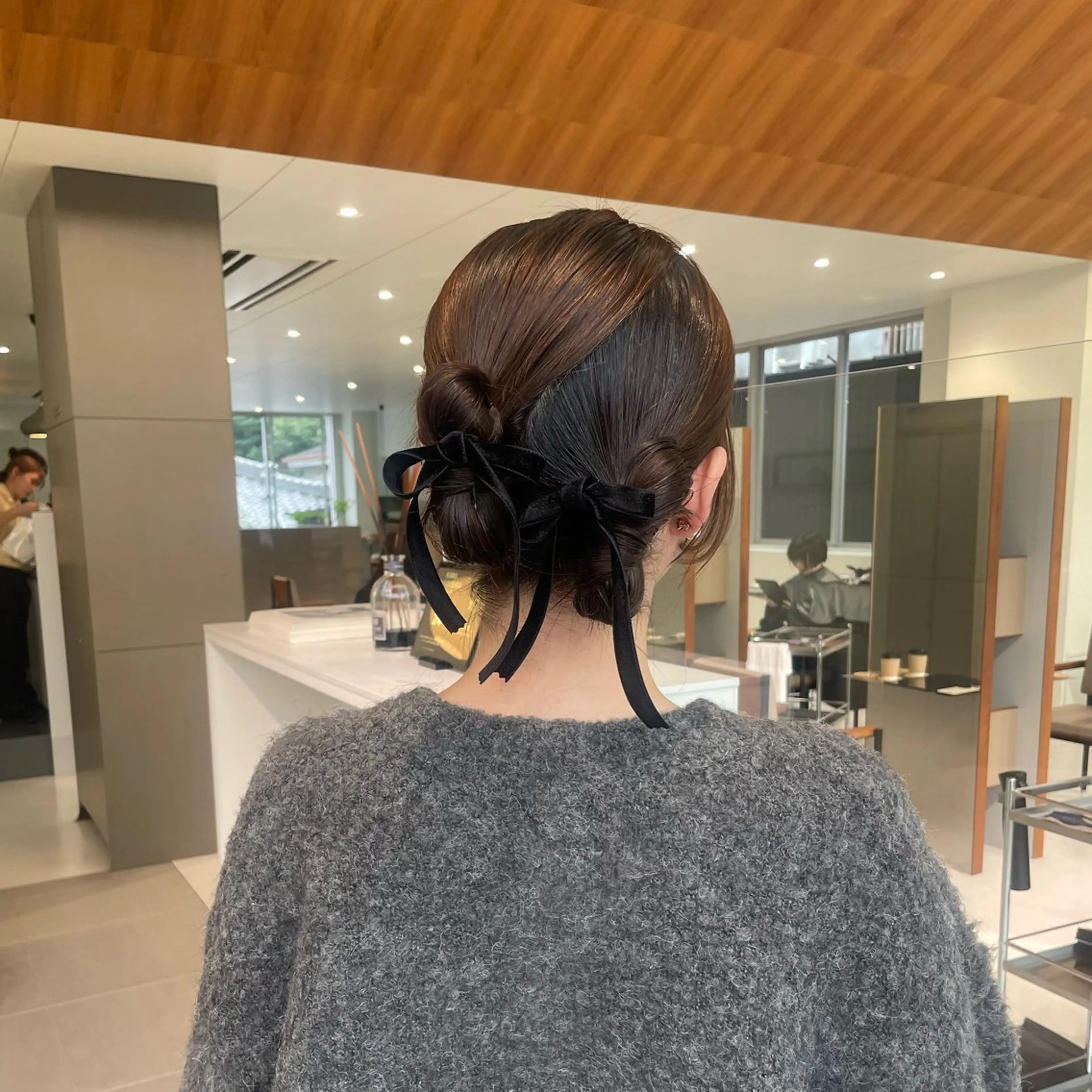 ロング ヘアアレンジ ヘアセット ブリーチ/レイヤー 🌻Mutsumiのヘアスタイル