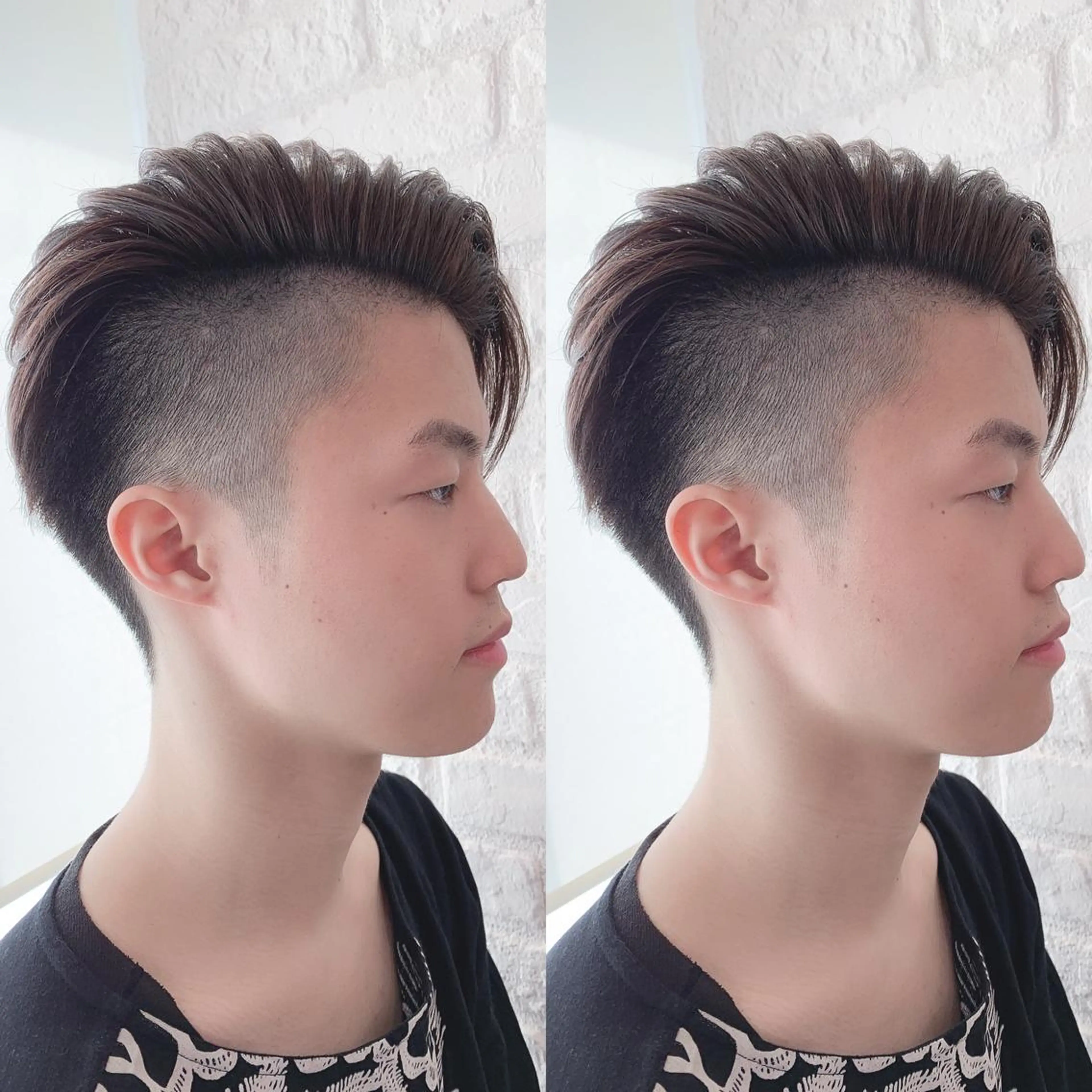 ミディアム カラー メンズ LAGRECE大阪梅田店所属・美髪矯正・髪質改善 【中村吉孝】のヘアスタイル