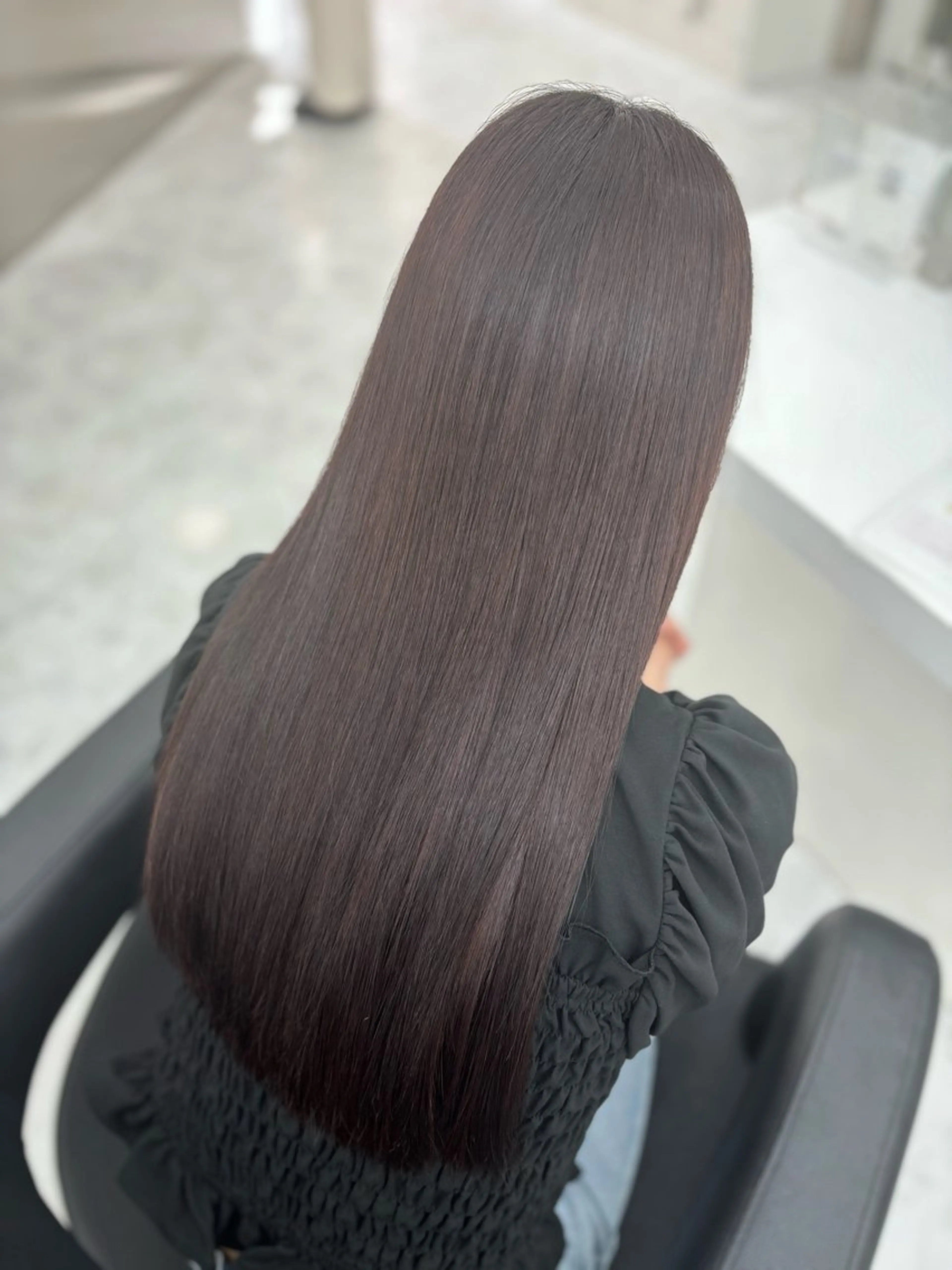 ロング カラー モテ髪💕ハイトーン ベージュ yuriaのヘアスタイル