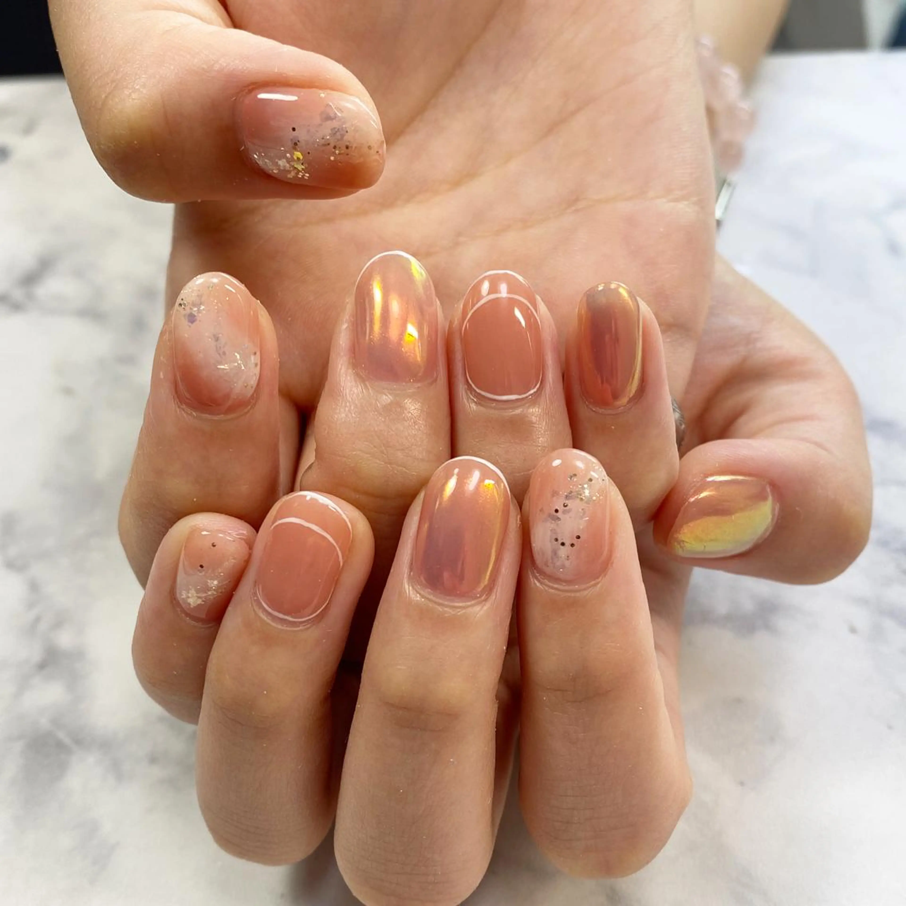 ネイル ハンドネイル mellow mのネイルデザイン