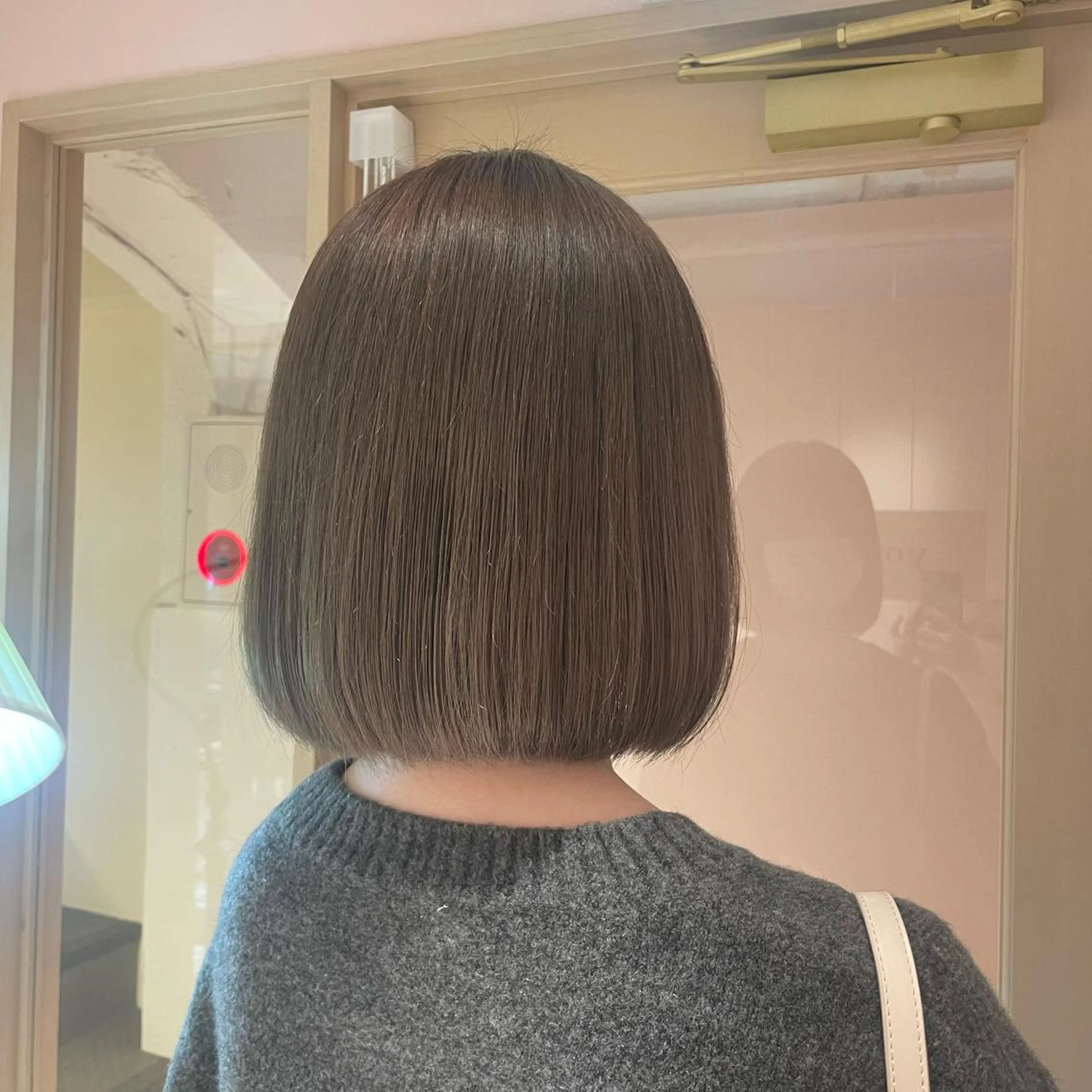 ミディアム ヘアカラー トリートメント ヘッドスパ マホ/日吉/髪質改善 /レイヤー/ガーリーのヘアスタイル