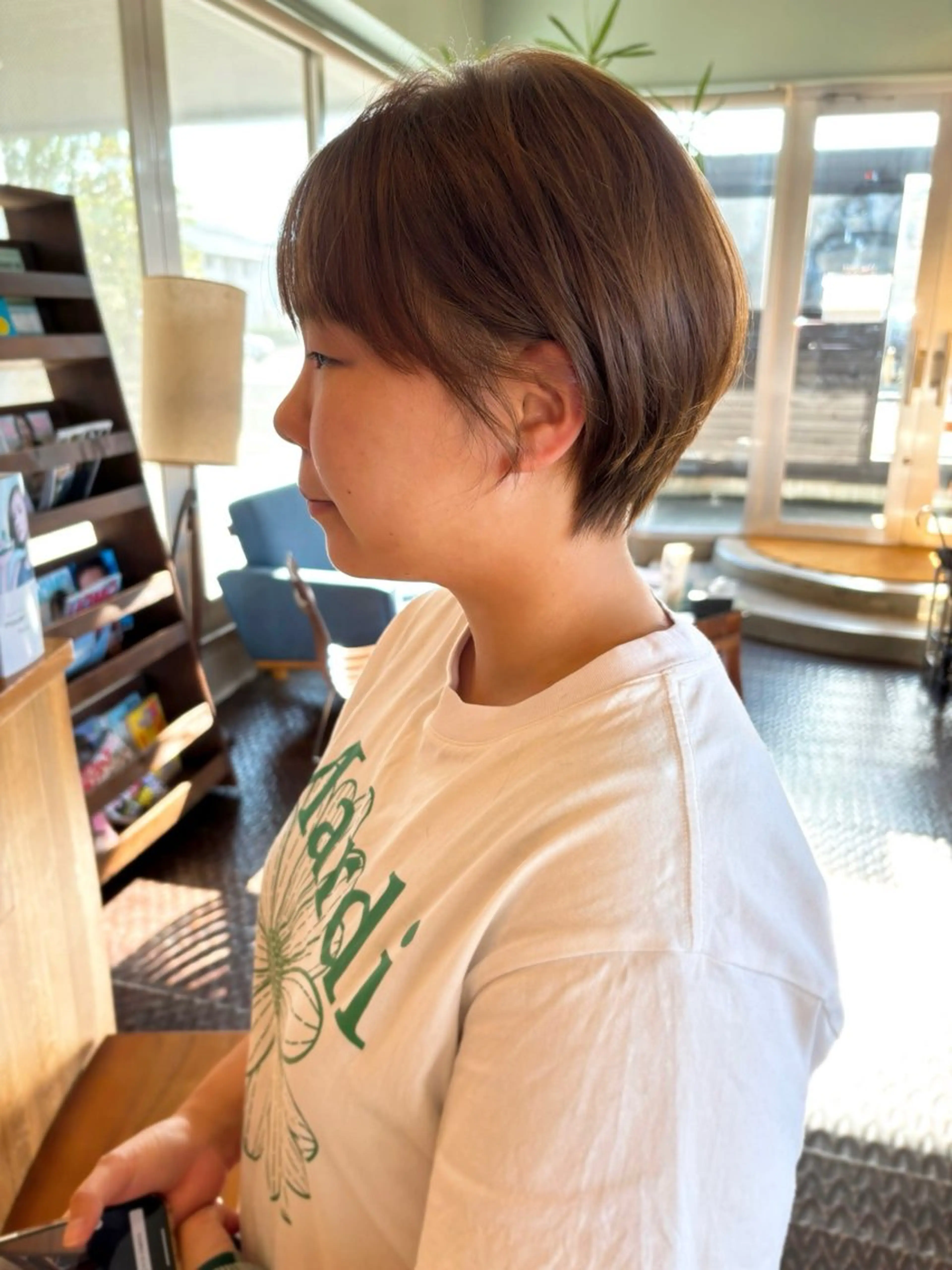 ショート ショートヘア カット ヘアカラー TAKAHASHI REIKAのヘアスタイル