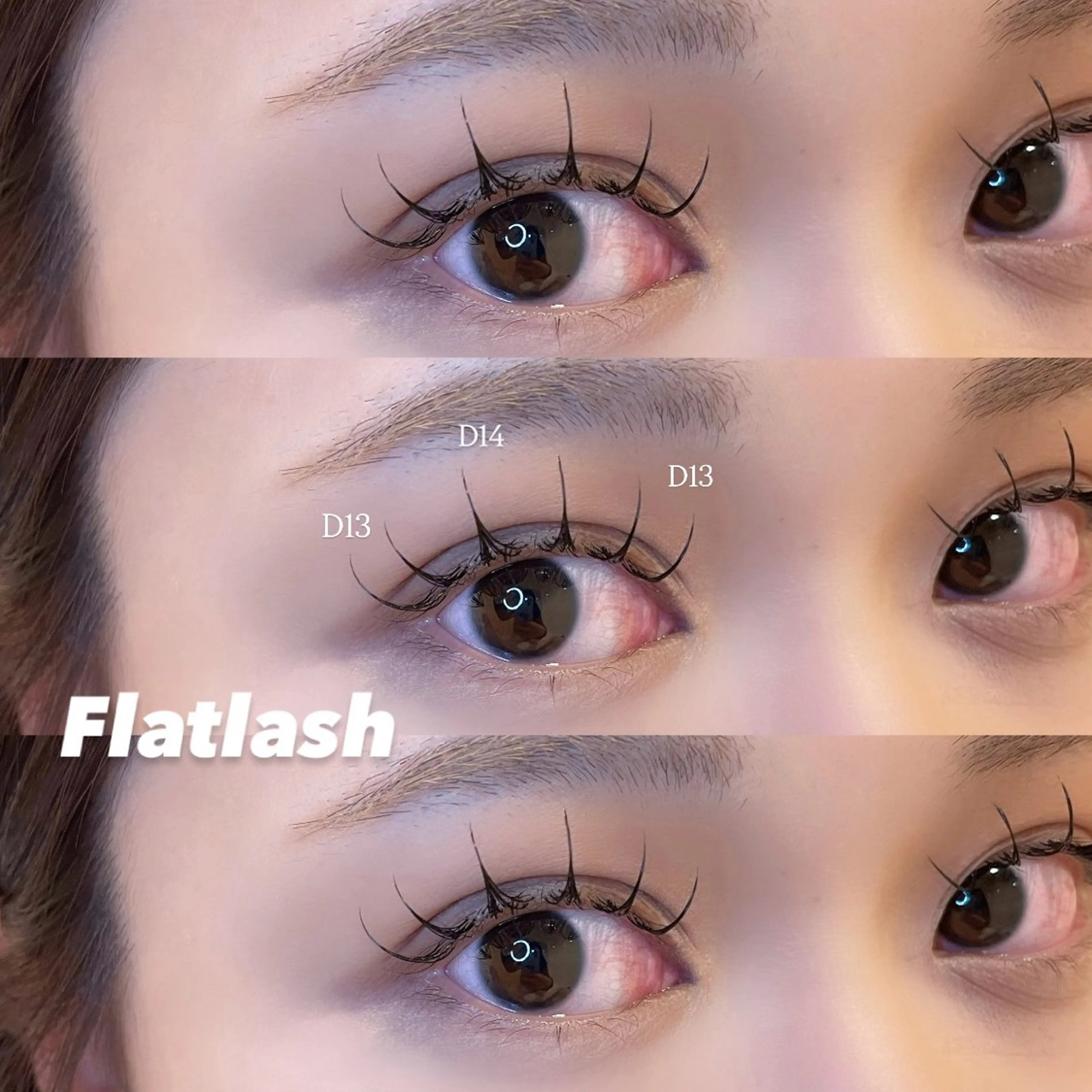 マツエク・マツパ マツエク Mell Yuuna ♡パリエク /束感のマツエク・マツパデザイン