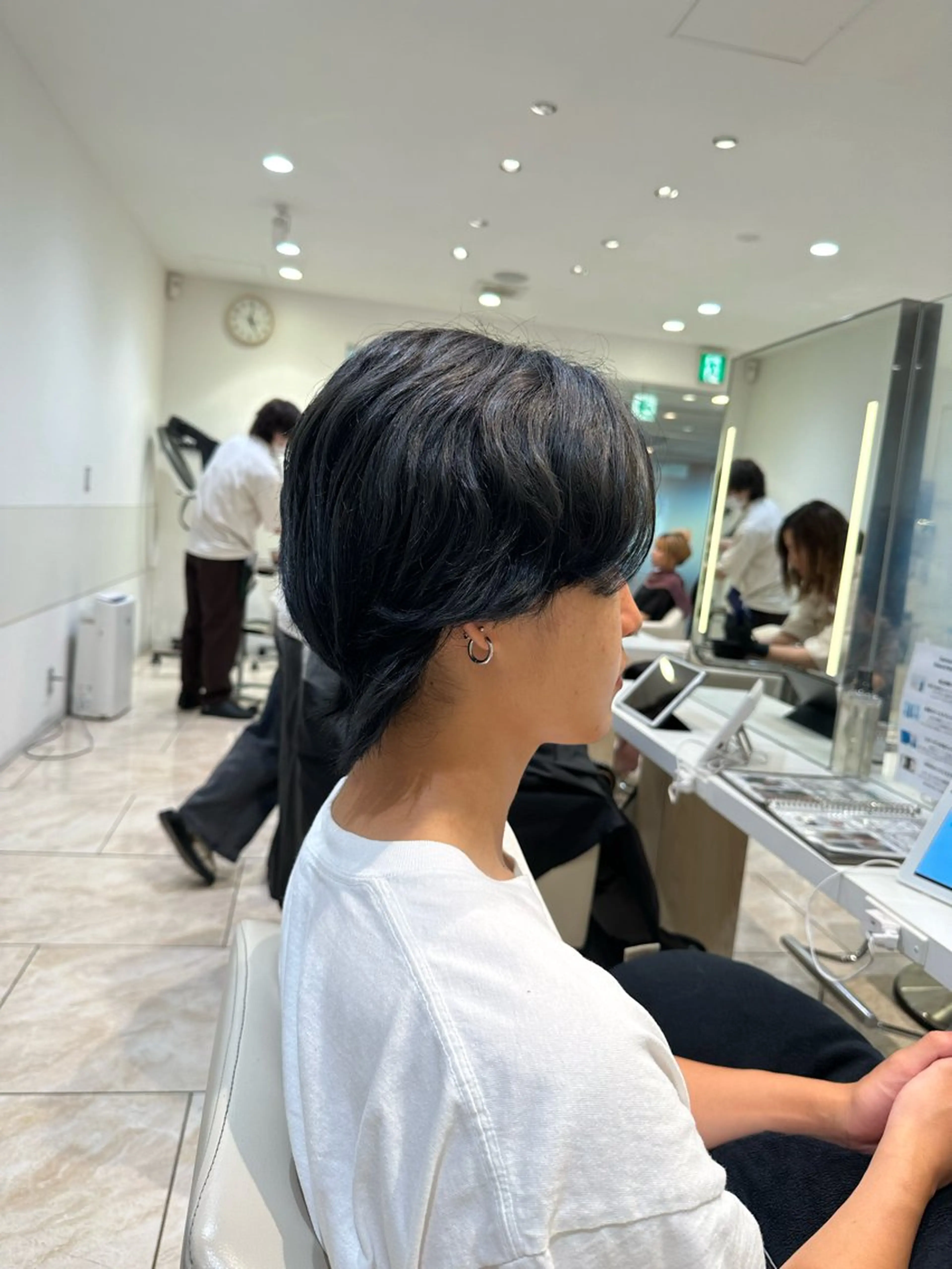 ミディアム カラー メンズ 波巻パーマ/毛流れ パーマ☘️りゅうせいのヘアスタイル