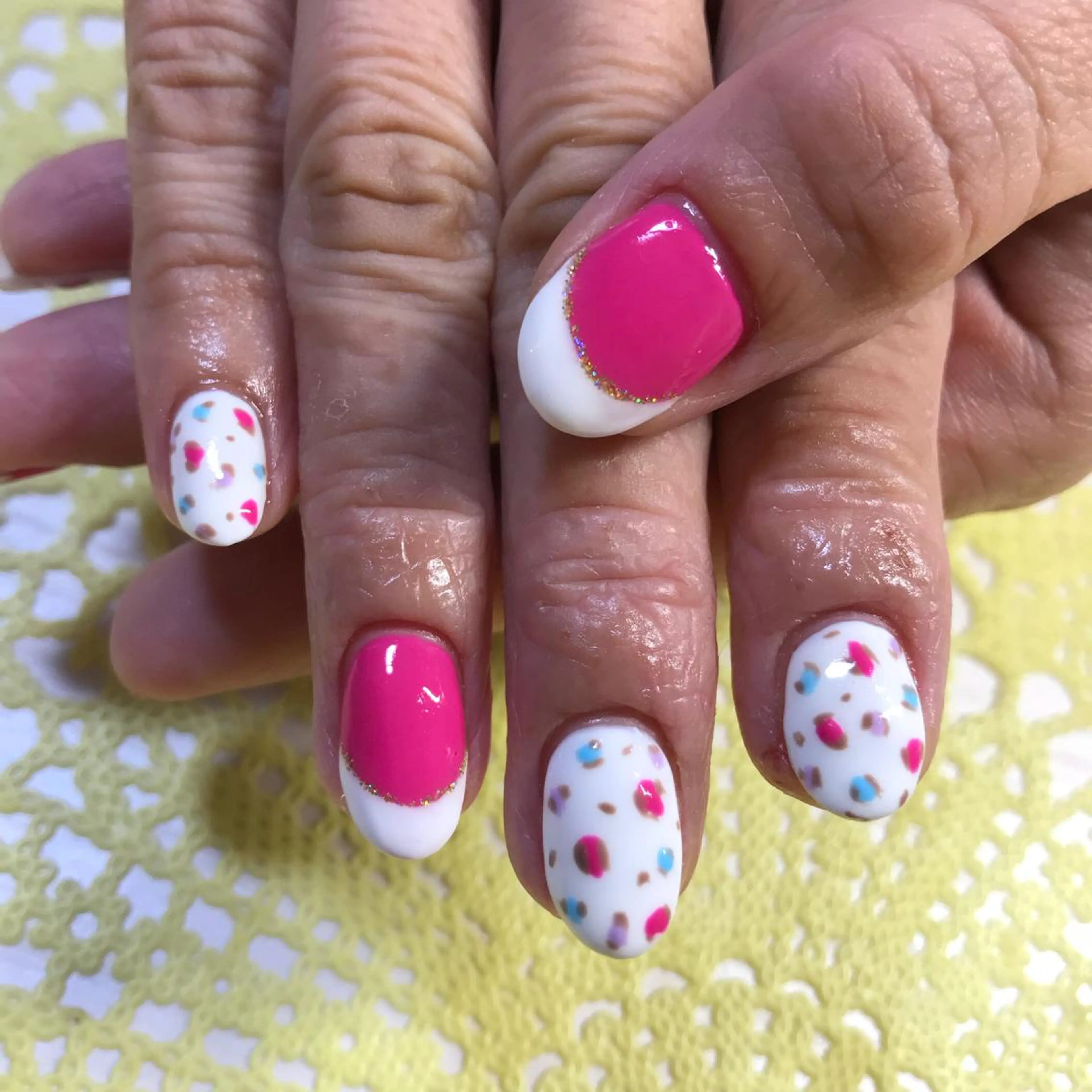 ネイル アニマル柄 菊地 里沙のネイルデザイン