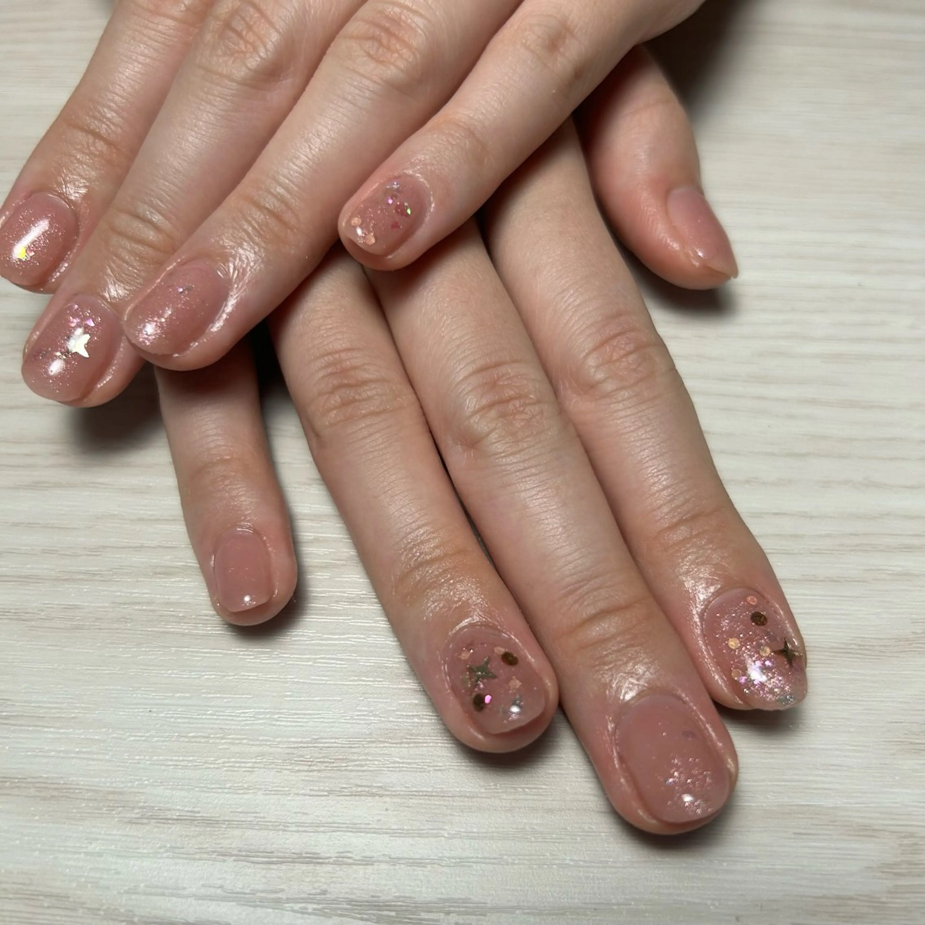 ネイル オフィスネイル CHIMNEY ♡ﾈｲﾙ耳ツボのネイルデザイン