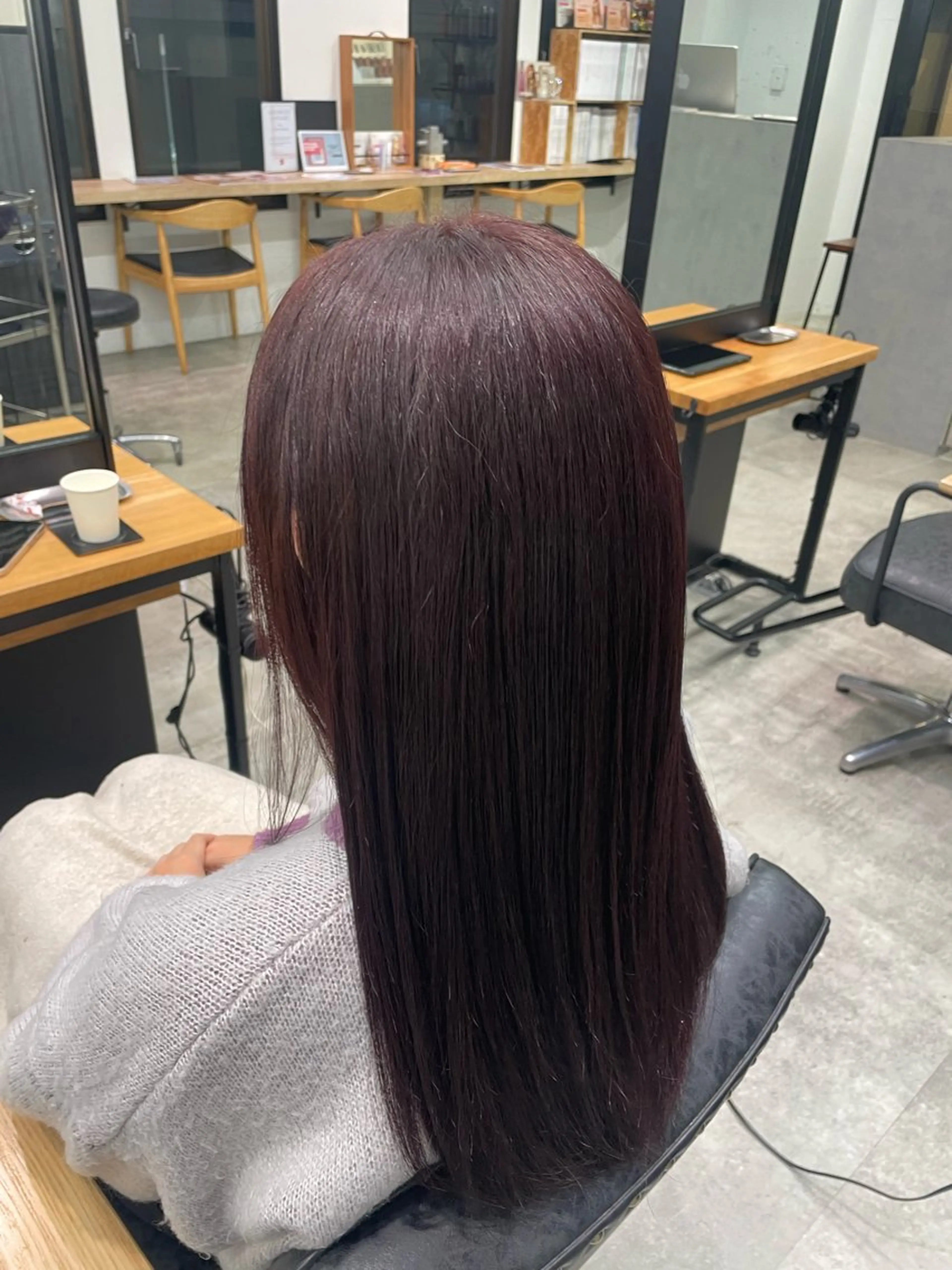 ロング カラー ブラウンカラー ピンクカラー ピンクブラウン その他 暖色カラー🍒‎🤍 陽花のその他イメージ