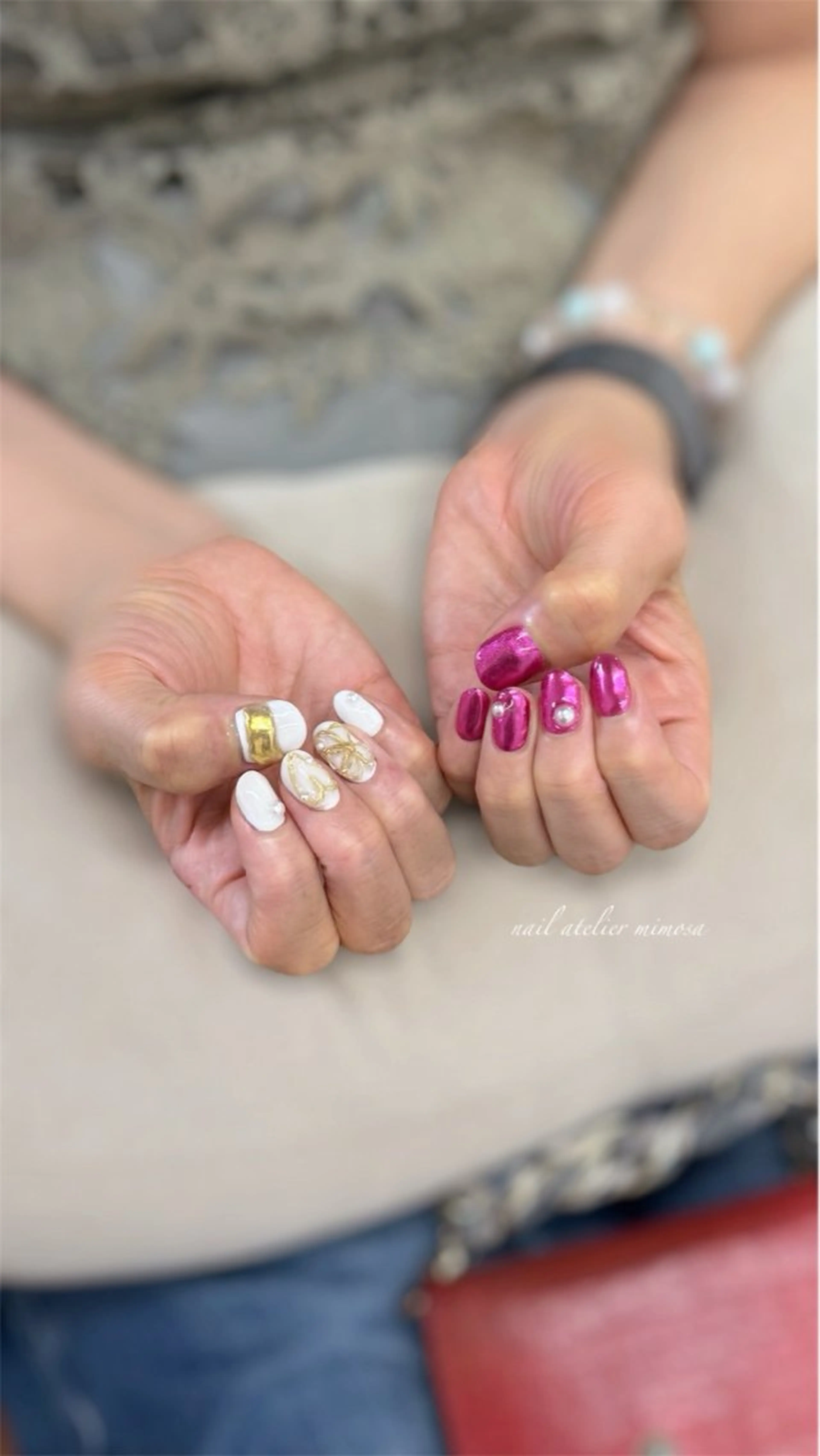 ネイル ハンドネイル アトリエ　ミモザ所属・いまむら あかりのネイルデザイン