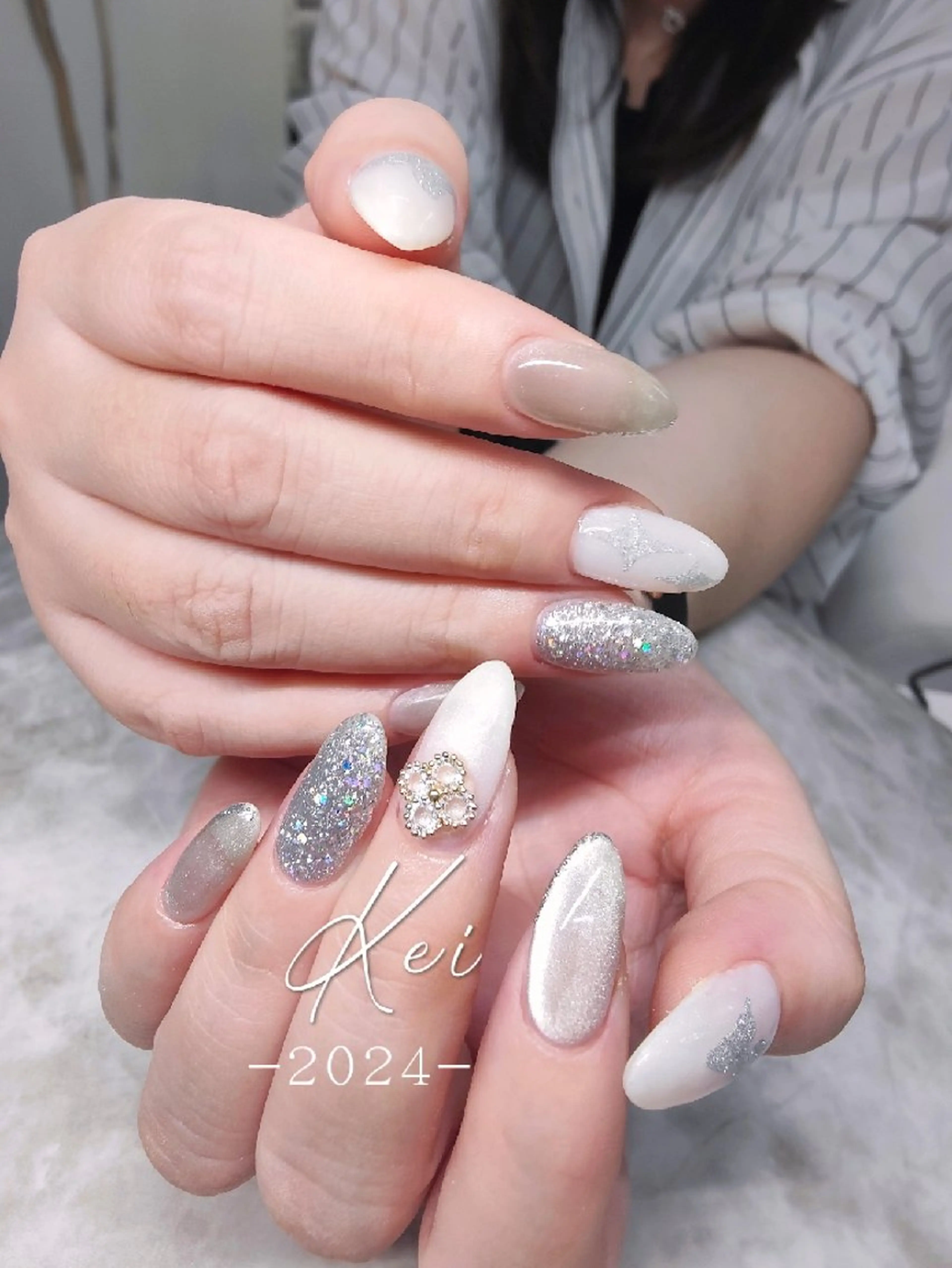 ネイル ハンドネイル 🎀 Kei 🎀のネイルデザイン