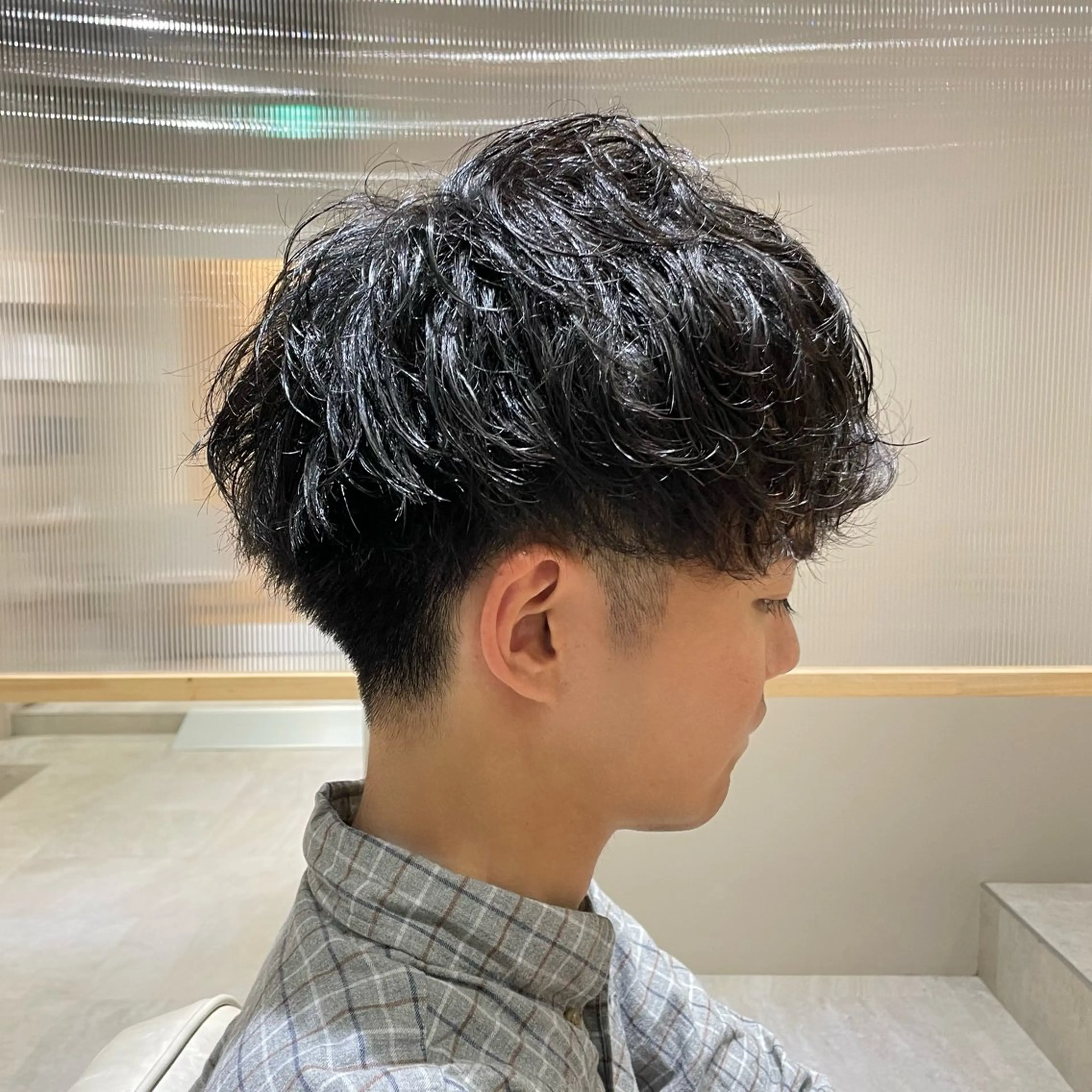 メンズ メンズパーマ 刈り上げ カット パーマ 髪質改善/ショート/ メンズカット/KAiのヘアスタイル