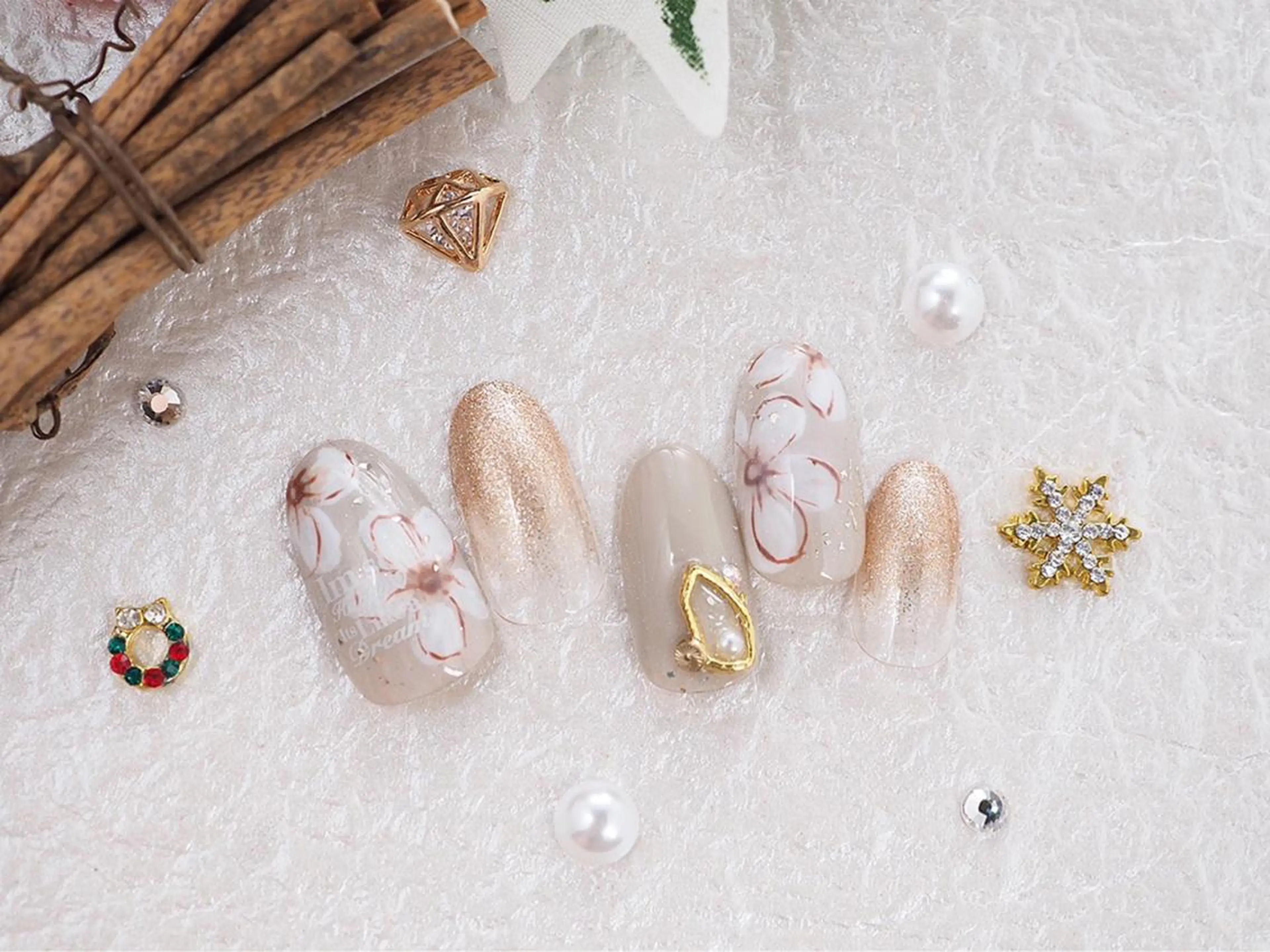 ネイル ネイルPetit Ribbonのネイルデザイン