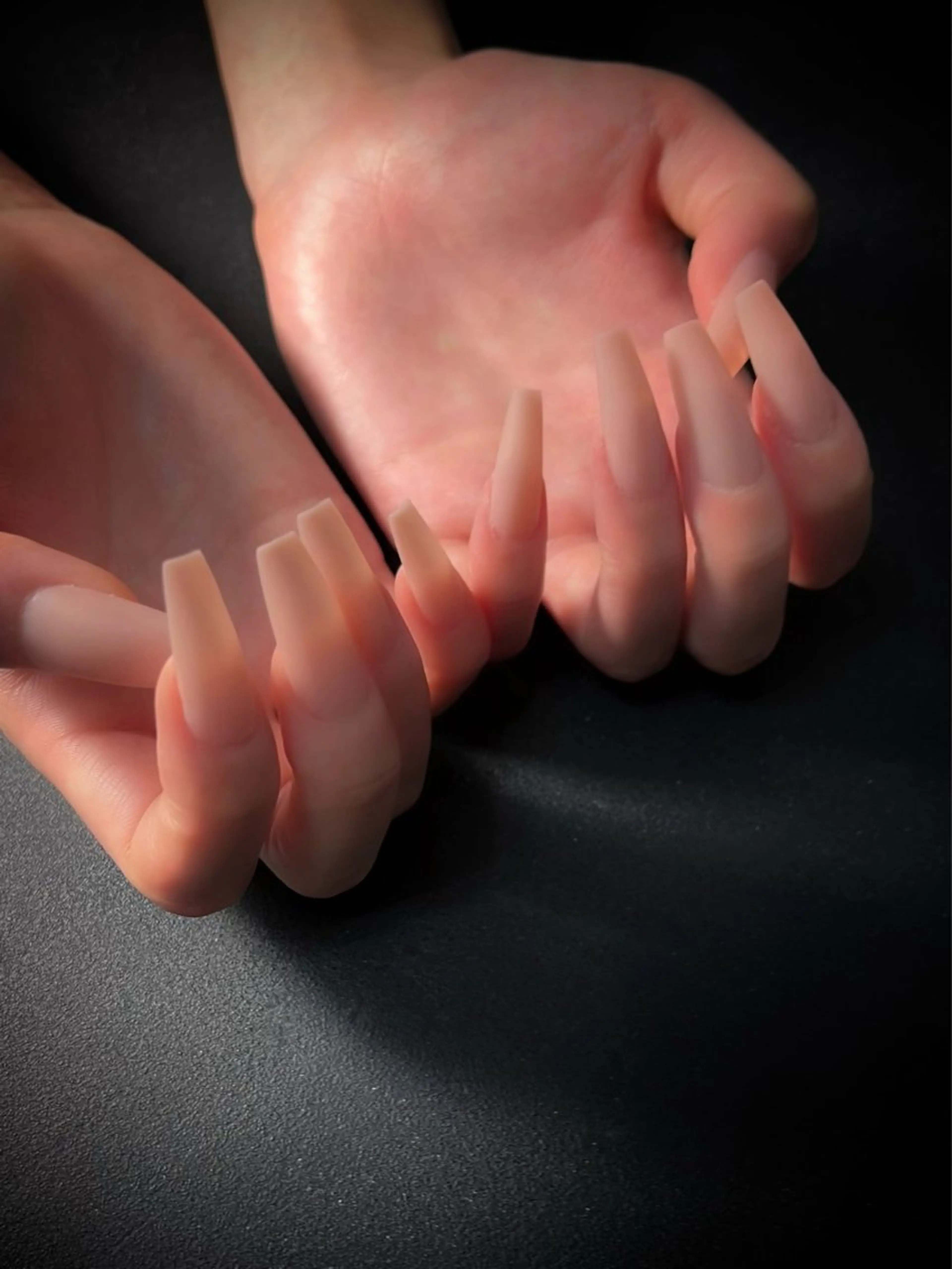 ネイル 長さ出し スカルプネイル nine.🦋 YUKOのネイルデザイン