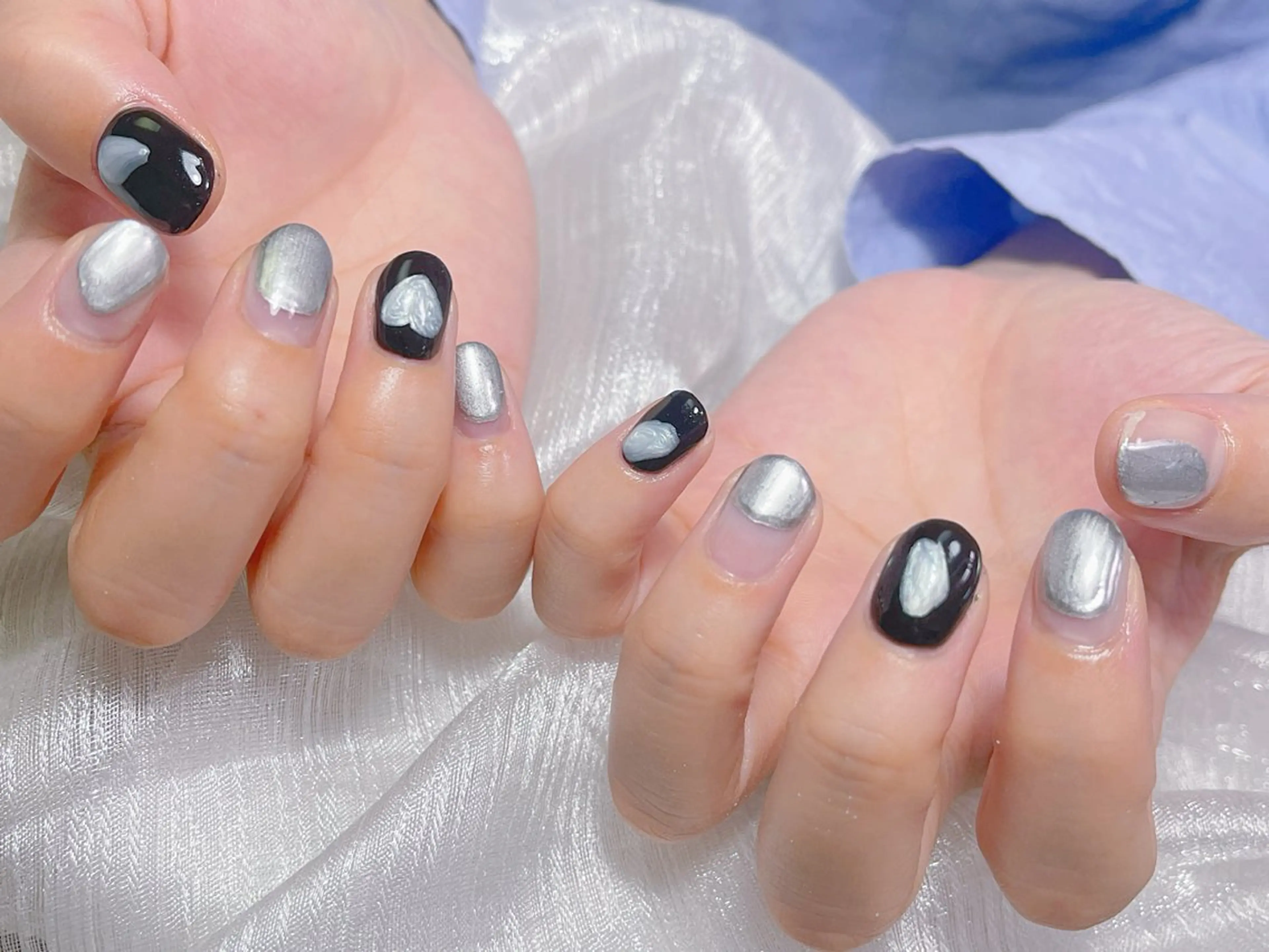 ネイル 🎀ネイルサロン エクラYUI🎀のネイルデザイン