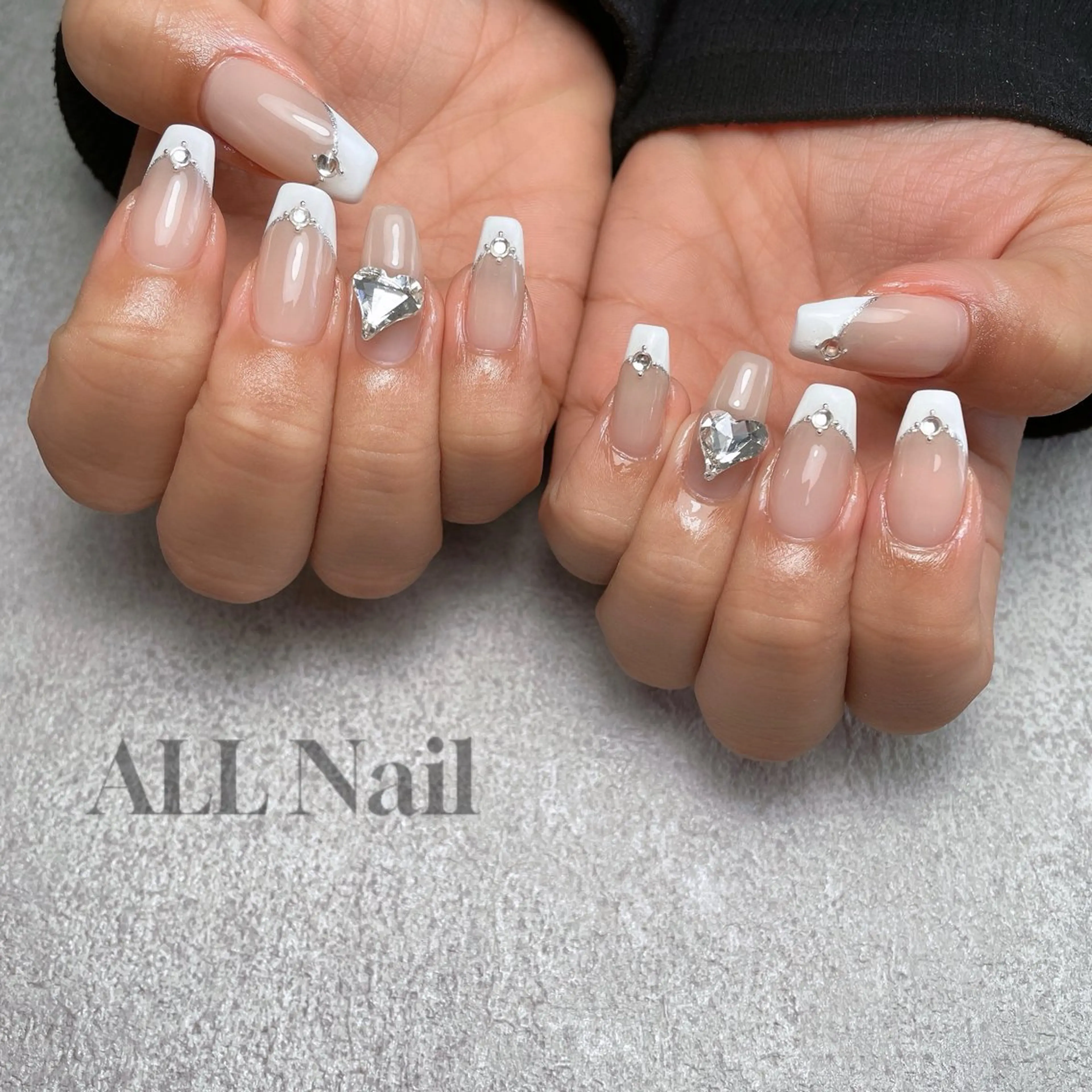 ネイル 長さ出し フレンチネイル ホワイト ALL Nail &whiteningのその他イメージ