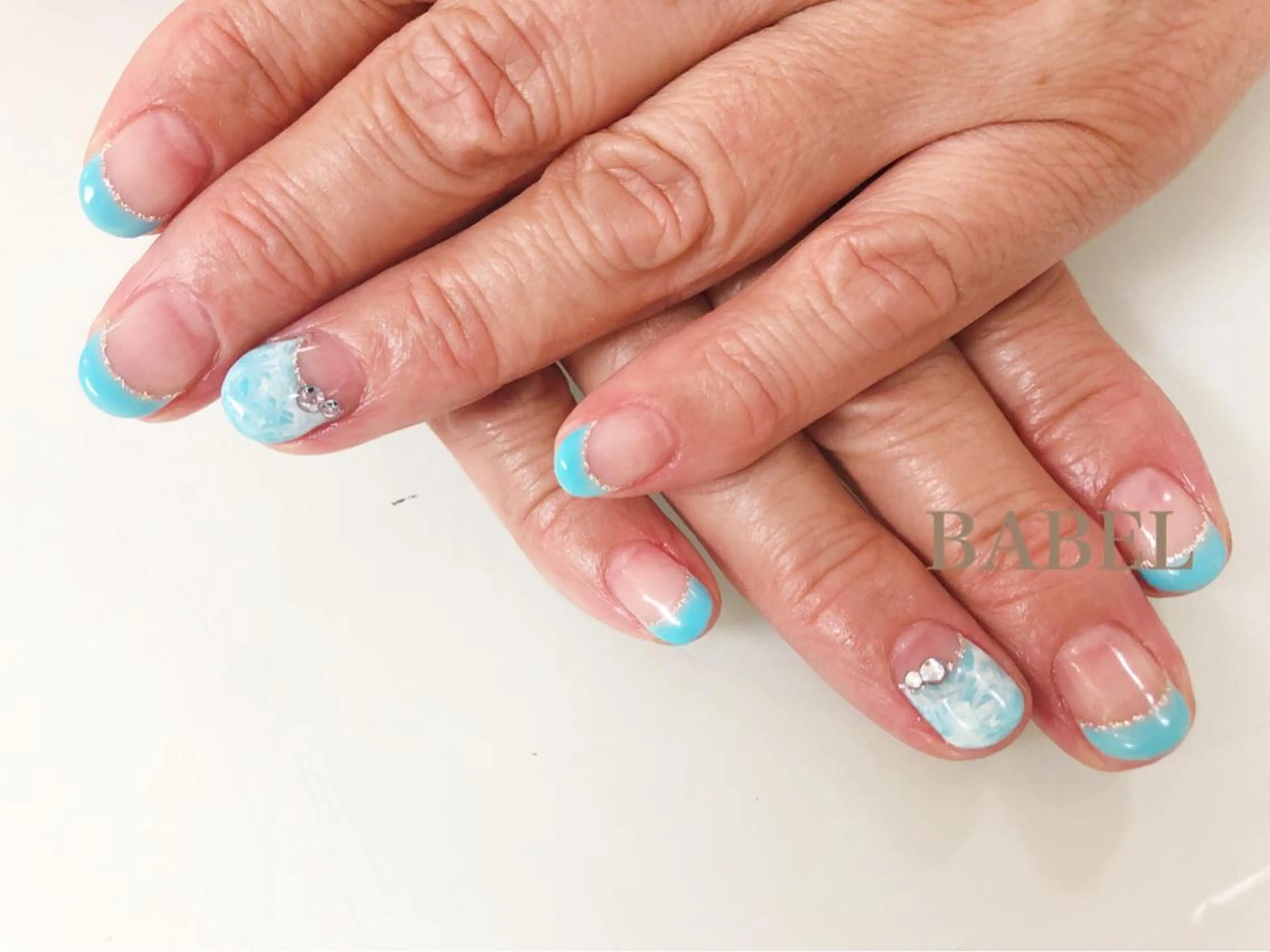 ネイル BABELバベル所属・江戸川橋✨BABEL 【バベル】大人可愛いのネイルデザイン