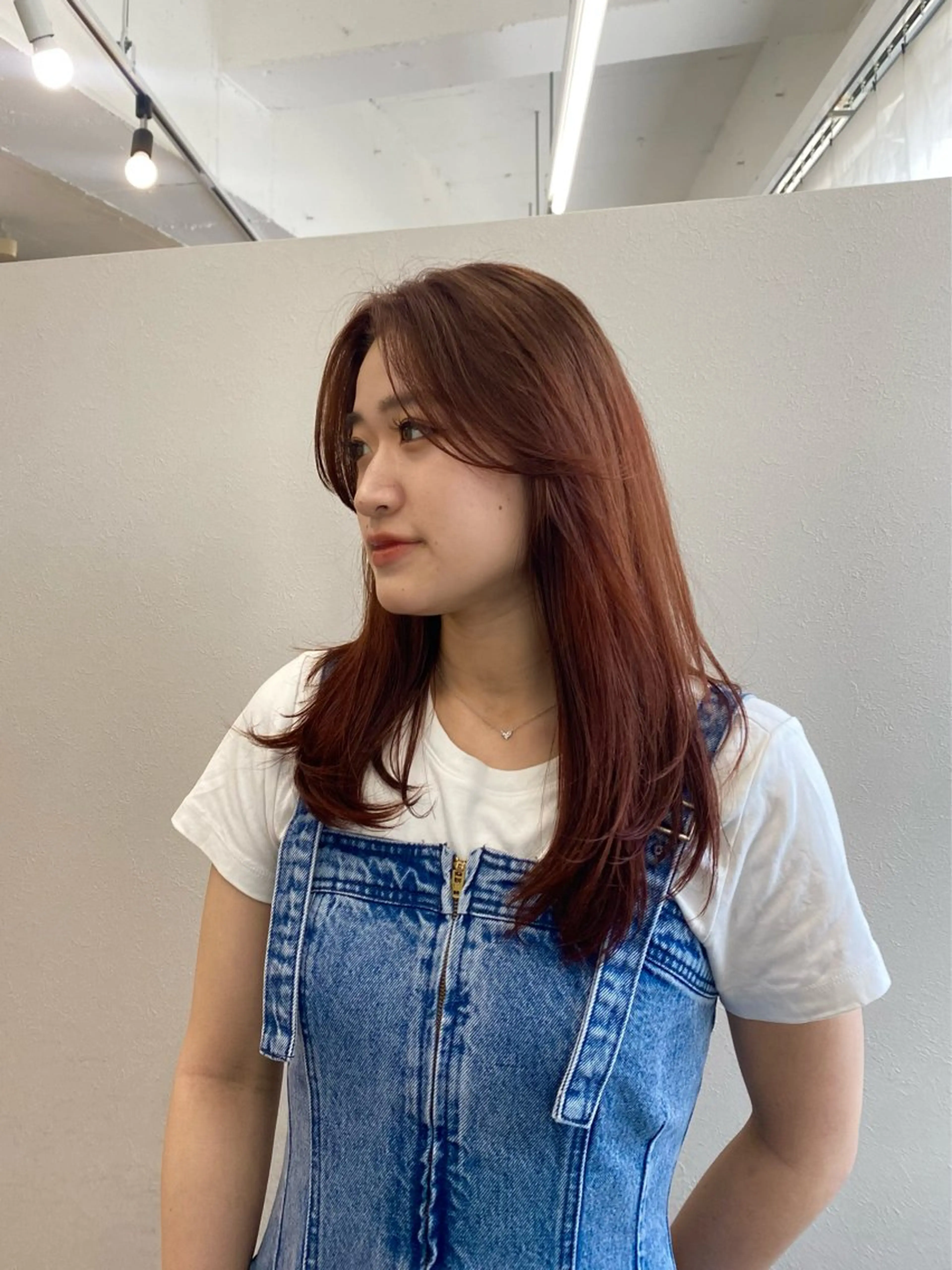 セミロング ローレンドットフレア所属・天神美容室  / maiのヘアスタイル