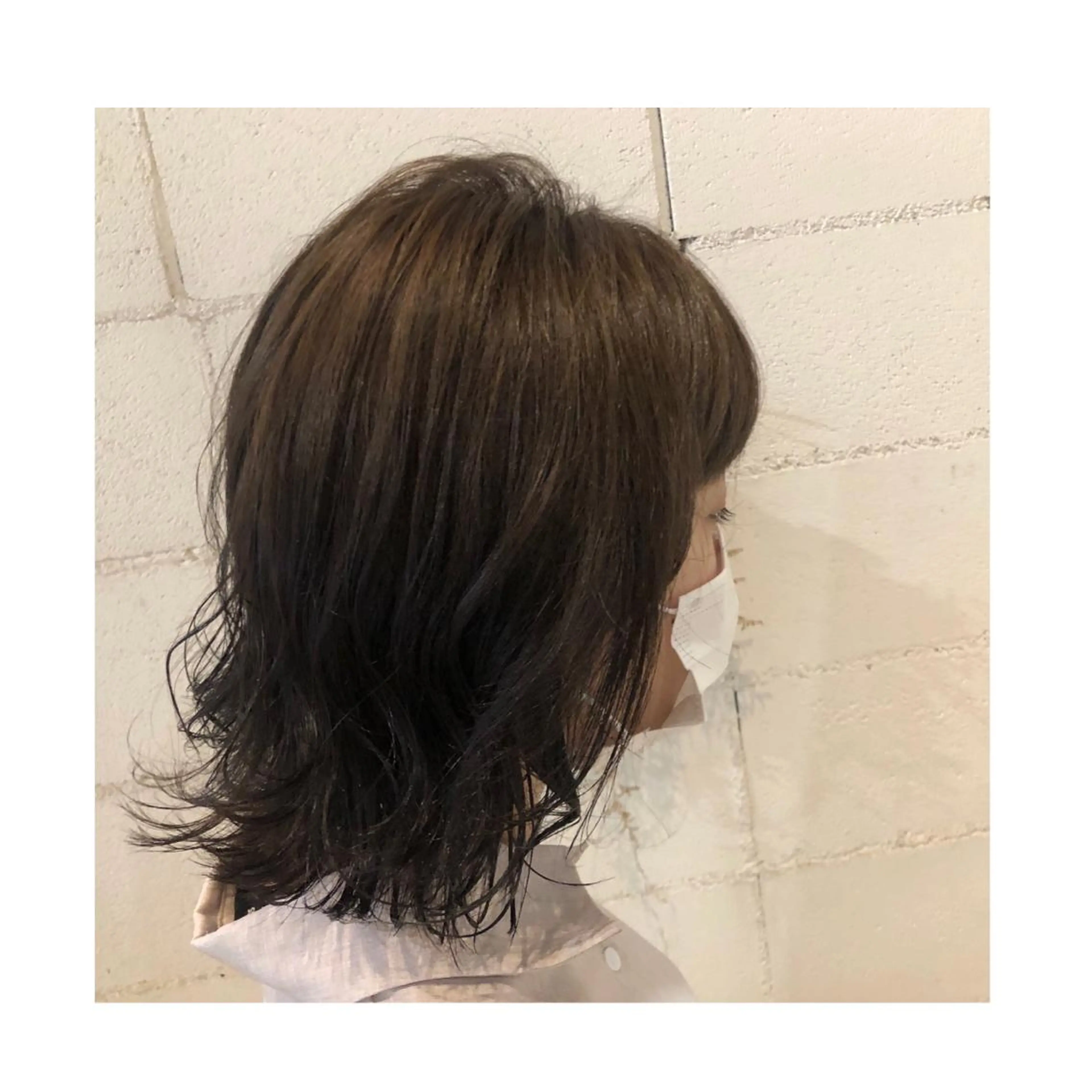 ミディアム アッシュ ヘアカラー トリートメント ❁⃘ ち だ り さ ❁⃘のヘアスタイル