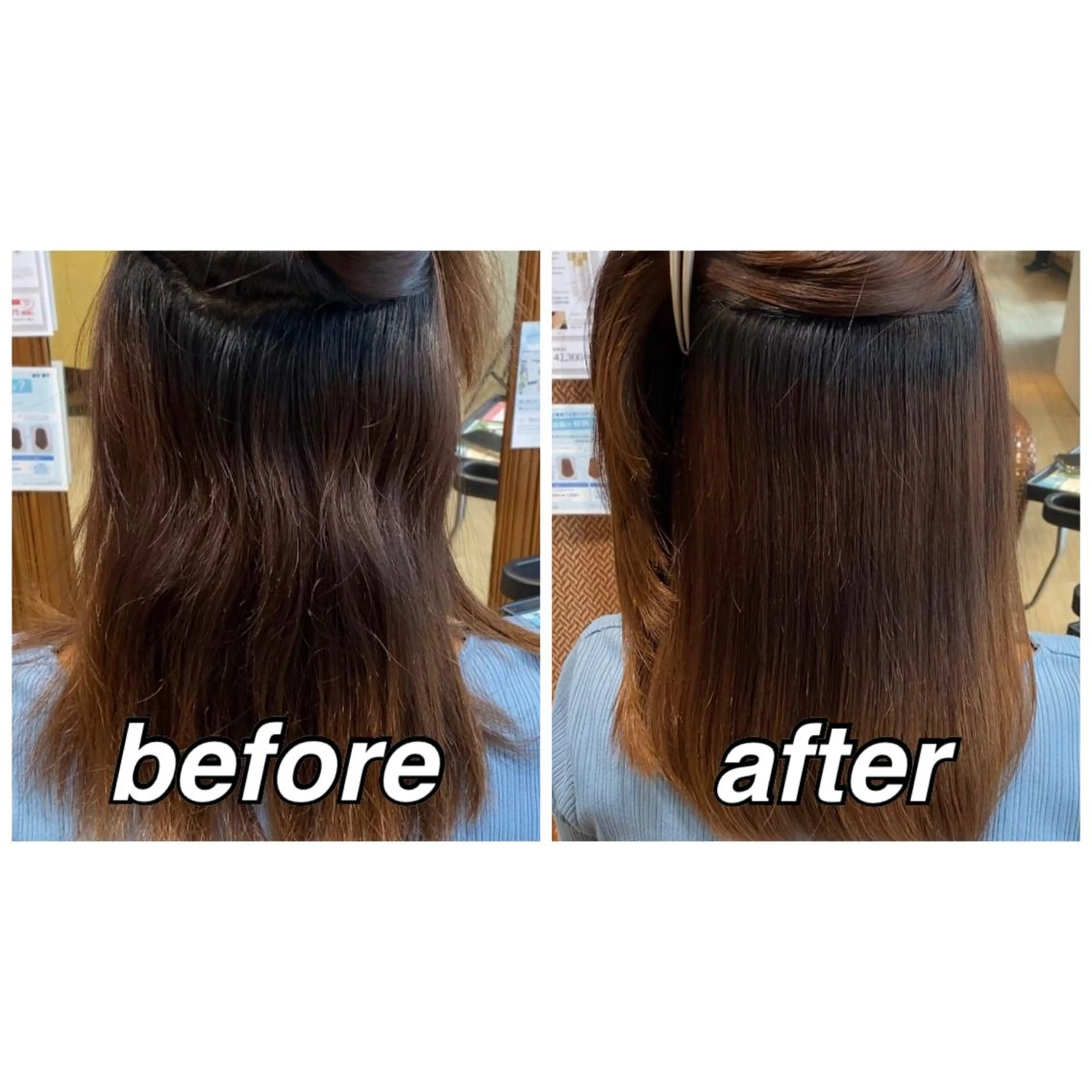 ミディアム パーマ 髪質改善 ストレートパーマ KIZU 髪質改善 オカルト怪談のヘアスタイル