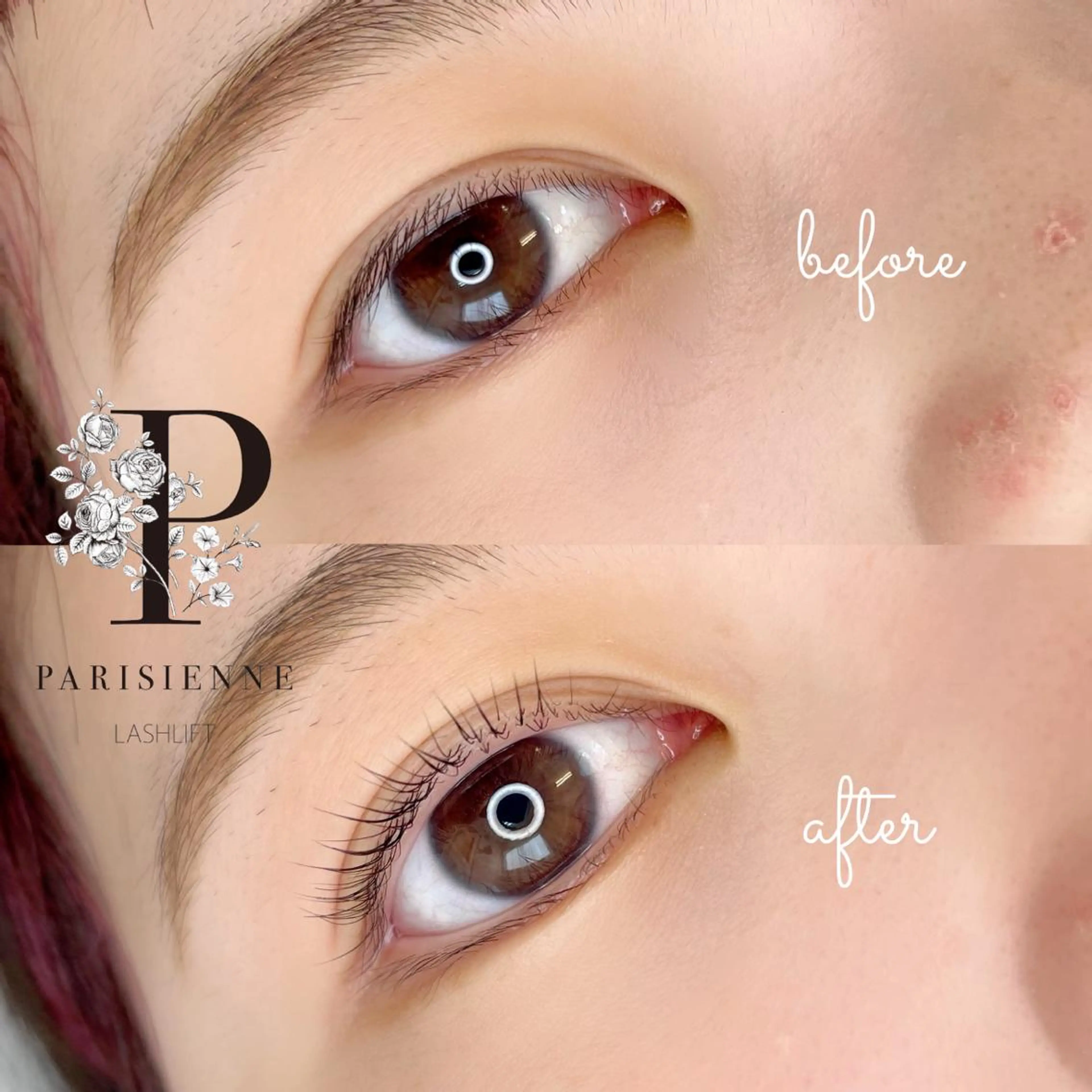 マツエク・マツパ パリジェンヌラッシュリフト マツパ olu 美甘 カレンのマツエク・マツパデザイン