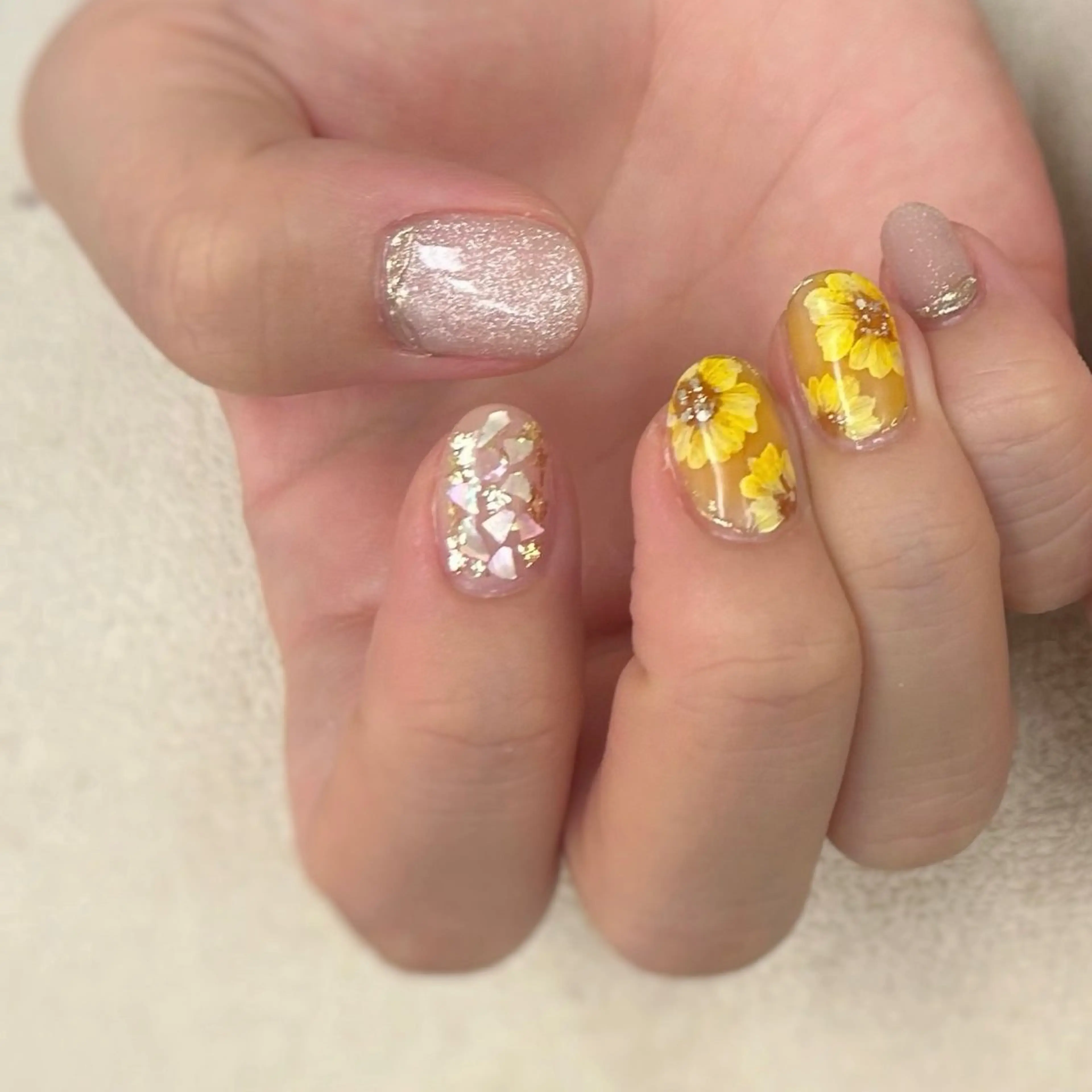 ネイル ハンドネイル アトリエ　ミモザ所属・いまむら あかりのネイルデザイン