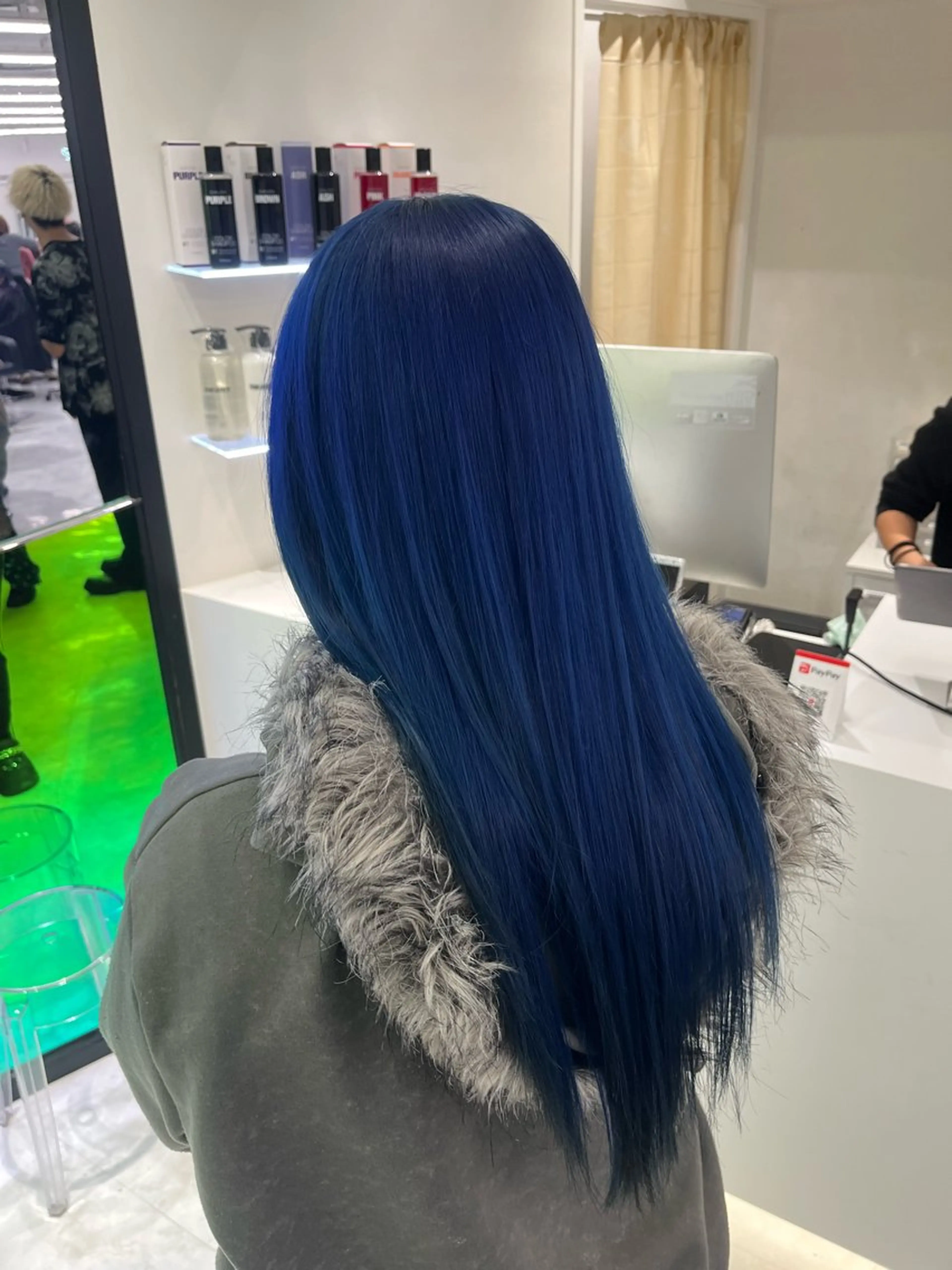 ロング カラー ヘアカラー ハイトーン/デザイン 🦴ෆ‪maiෆ🦴のヘアスタイル