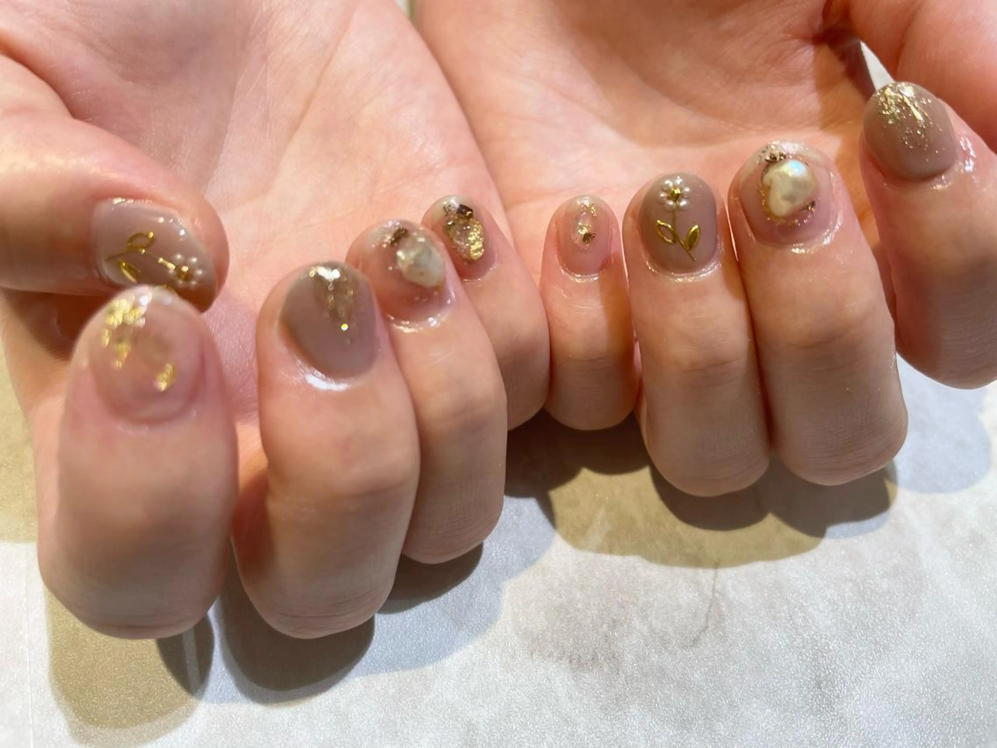 ネイル 舞田 苑香のネイルデザイン