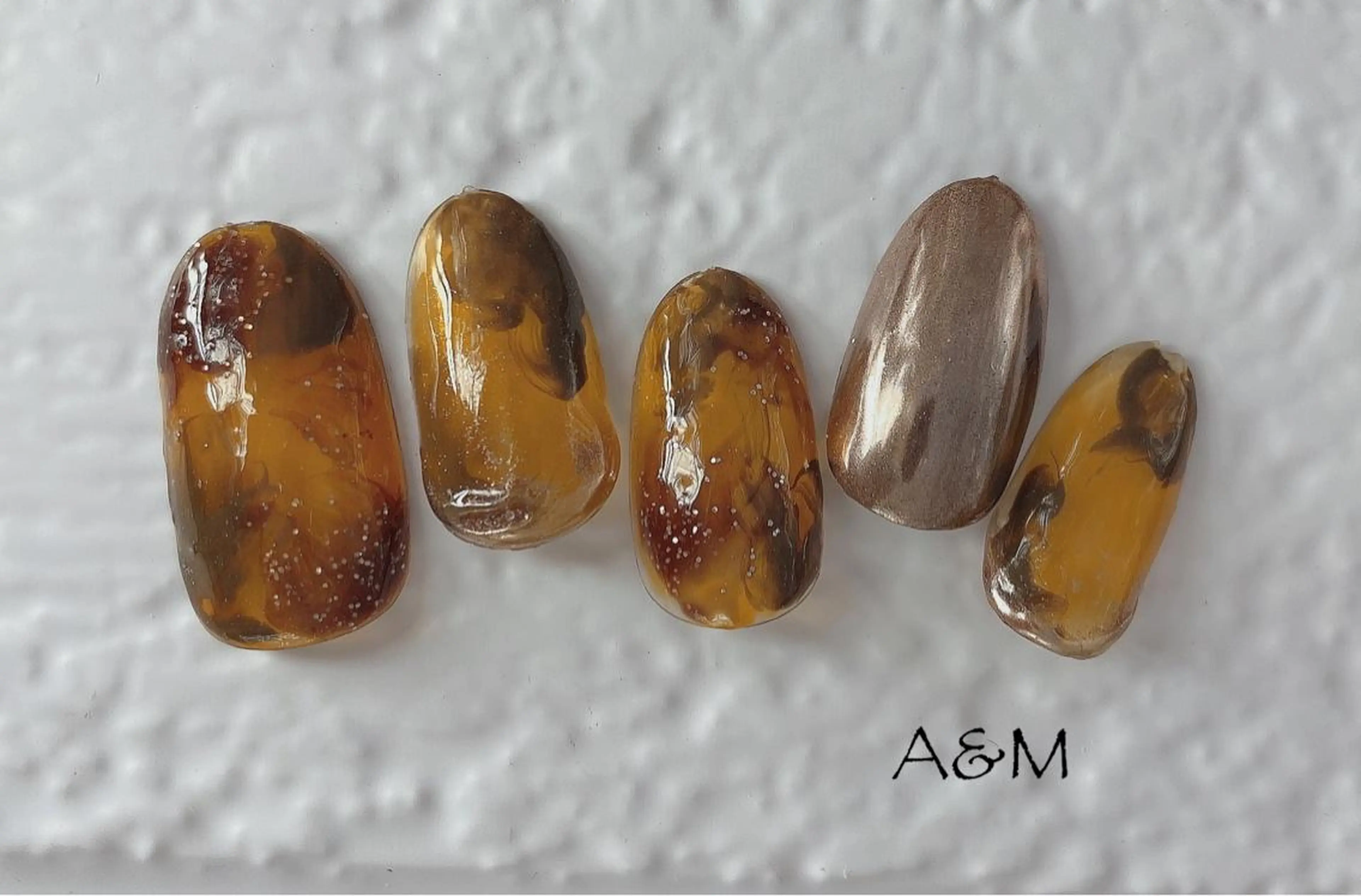 ネイル ニュアンスネイル ハンドネイル 北村 麻美のネイルデザイン