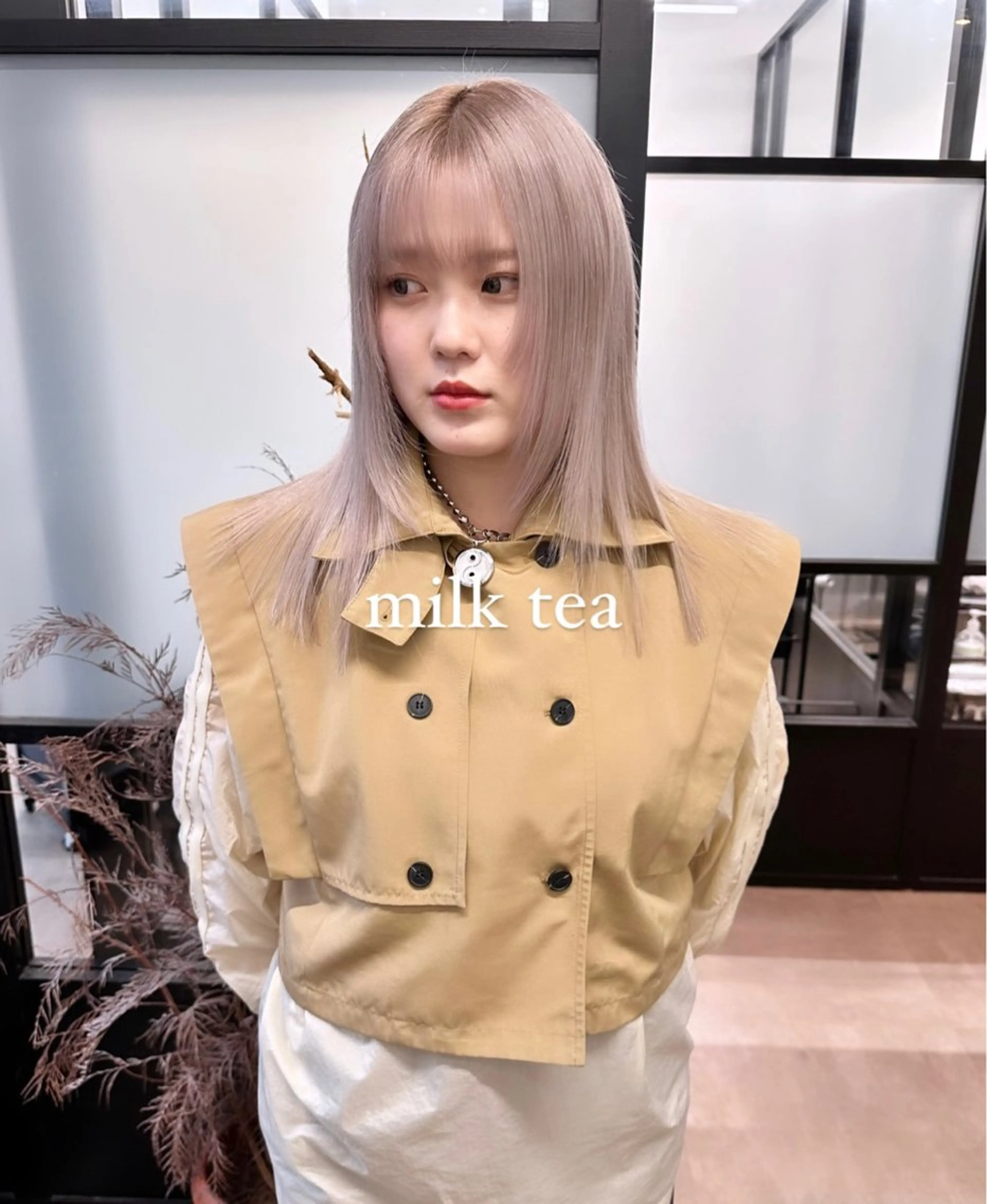 カラー storiiz所属・本田大輝top designerのヘアスタイル