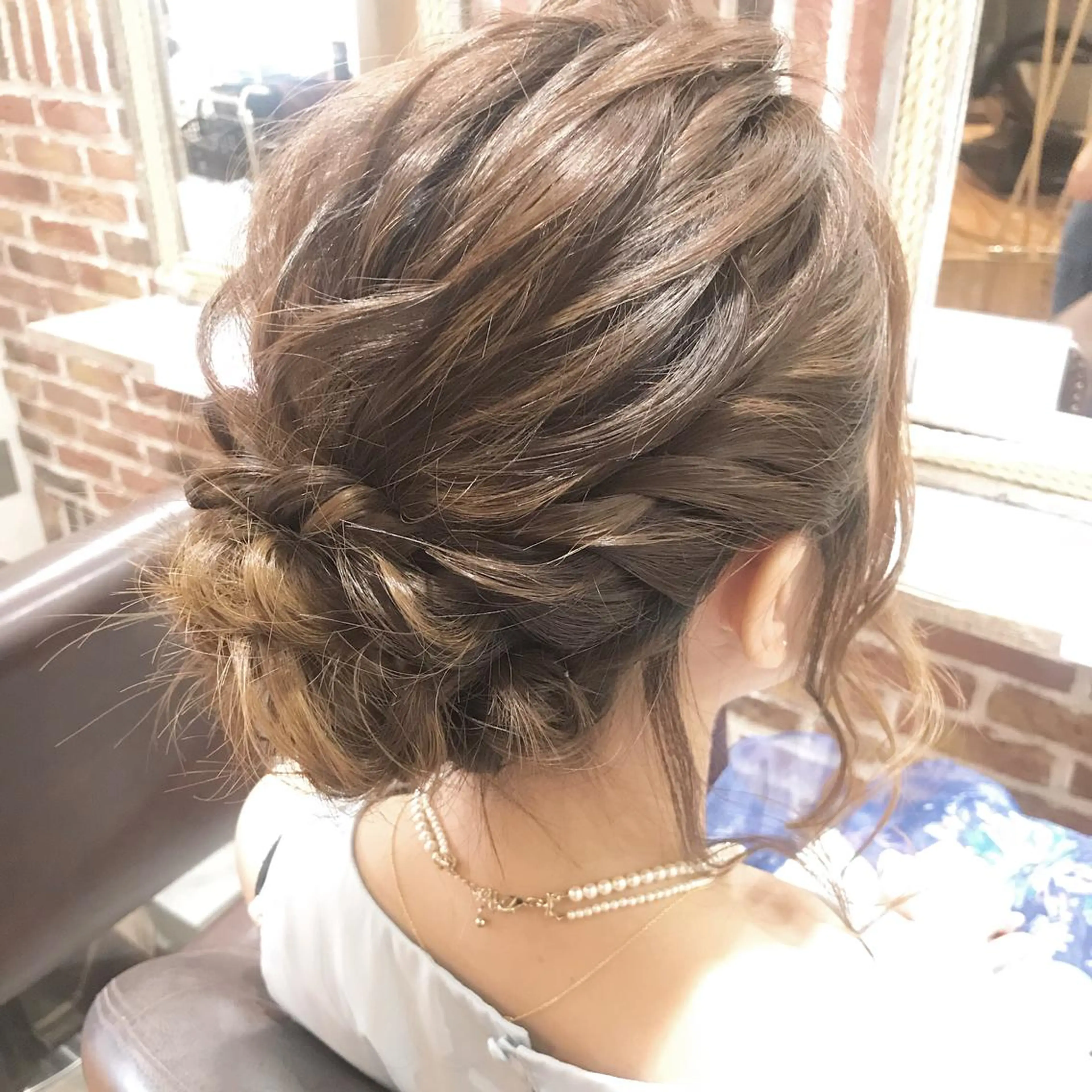 ヘアセットの写真