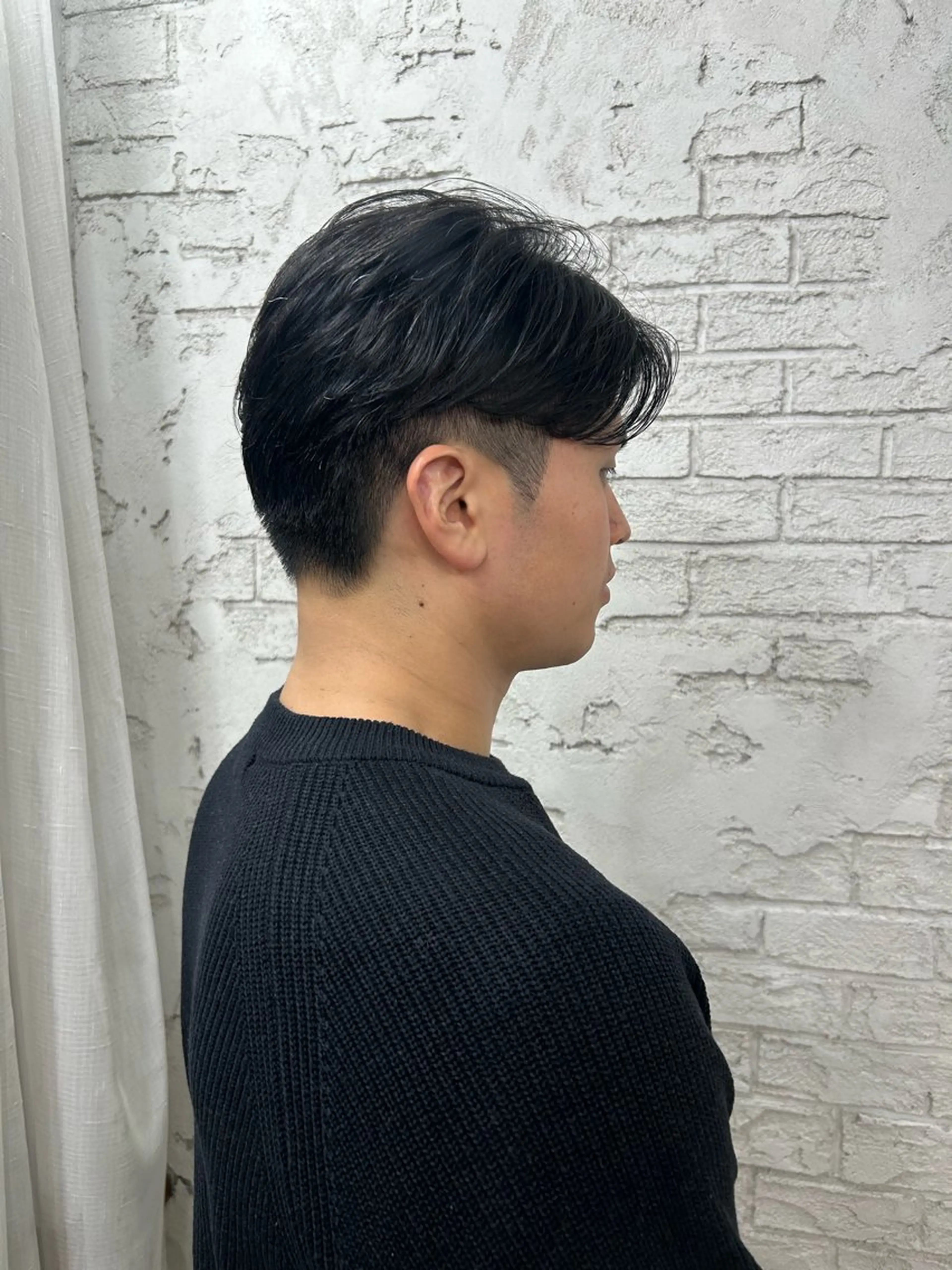 メンズ ボブカットモデル募集 🐈‍⬛Mihiroのヘアスタイル