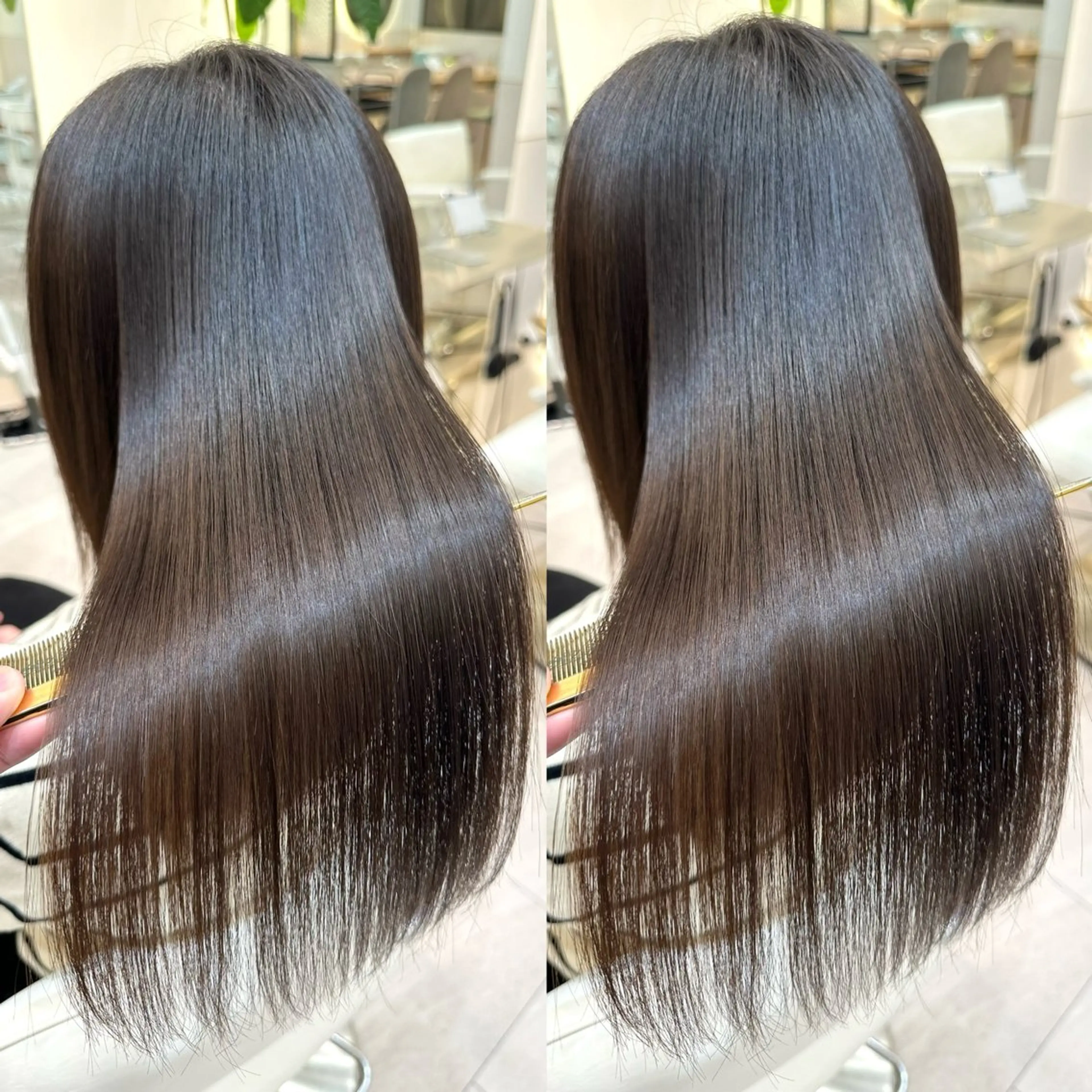 ロング 縮毛矯正 縮毛矯正 トリートメント 韓国/ワンホン/新宿 /Rumiのヘアスタイル