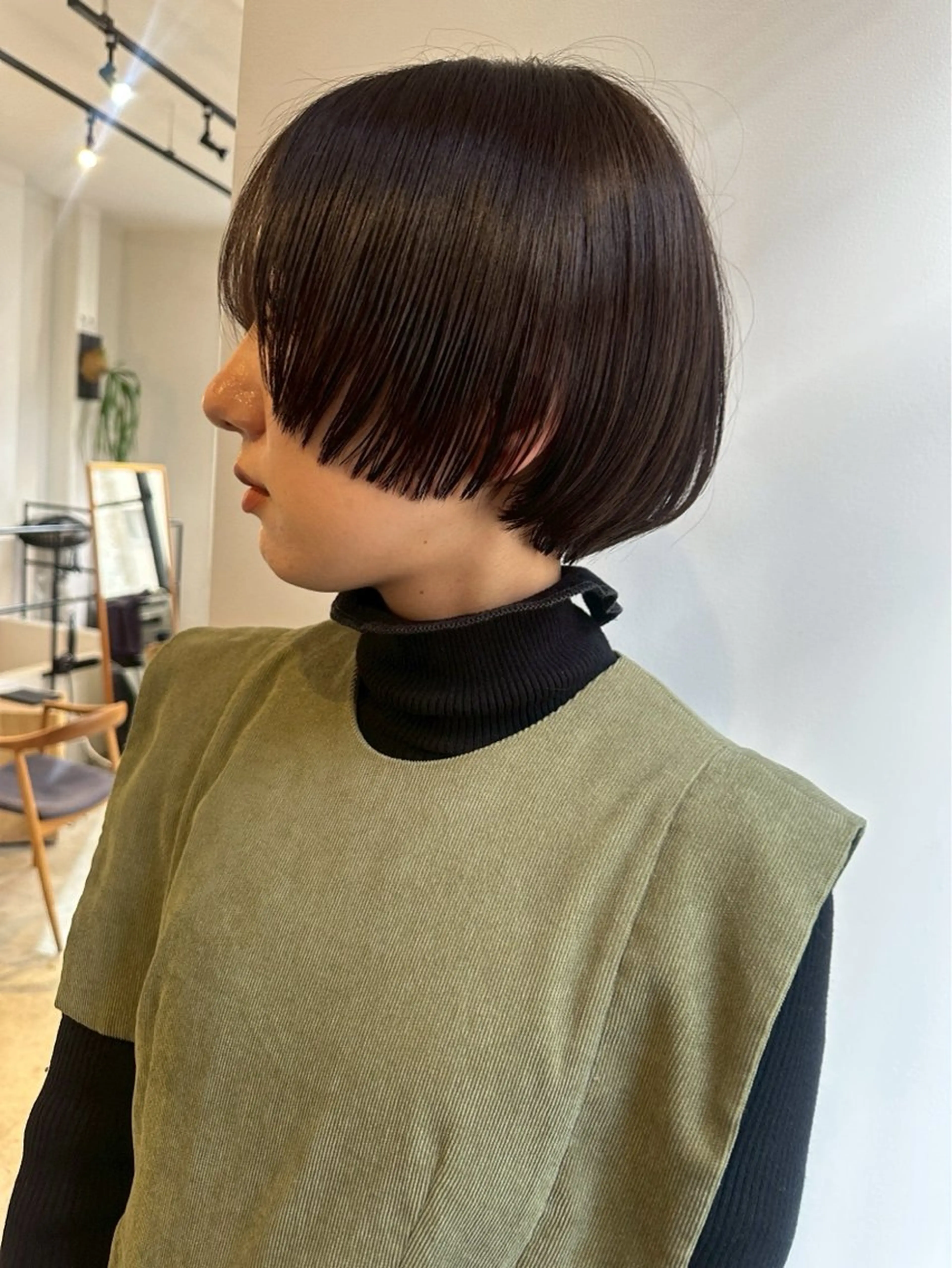 ショート カット ハナ🌼 梅田/ボブ/パーマのヘアスタイル