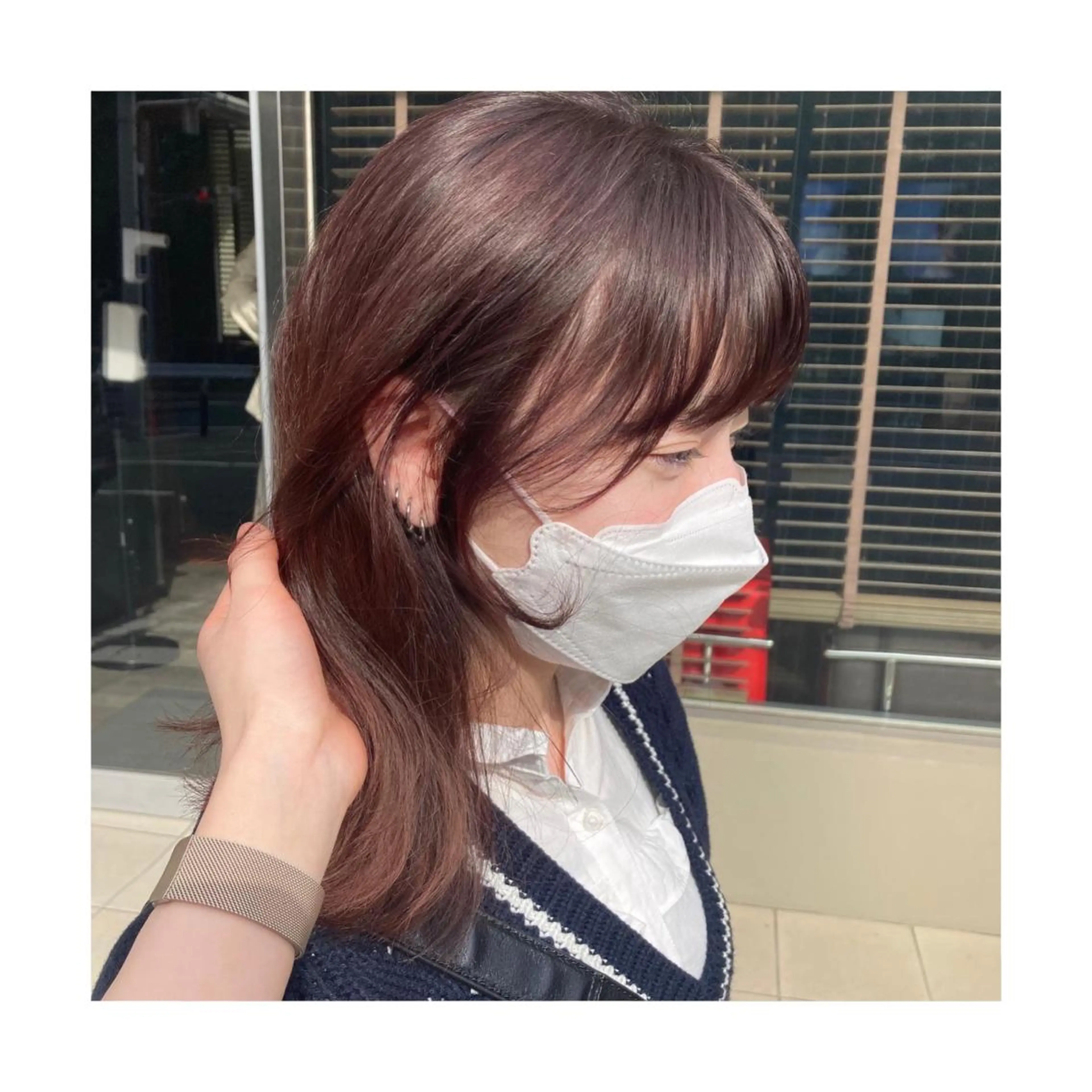 セミロング レイヤーカット ♥kanaのヘアスタイル