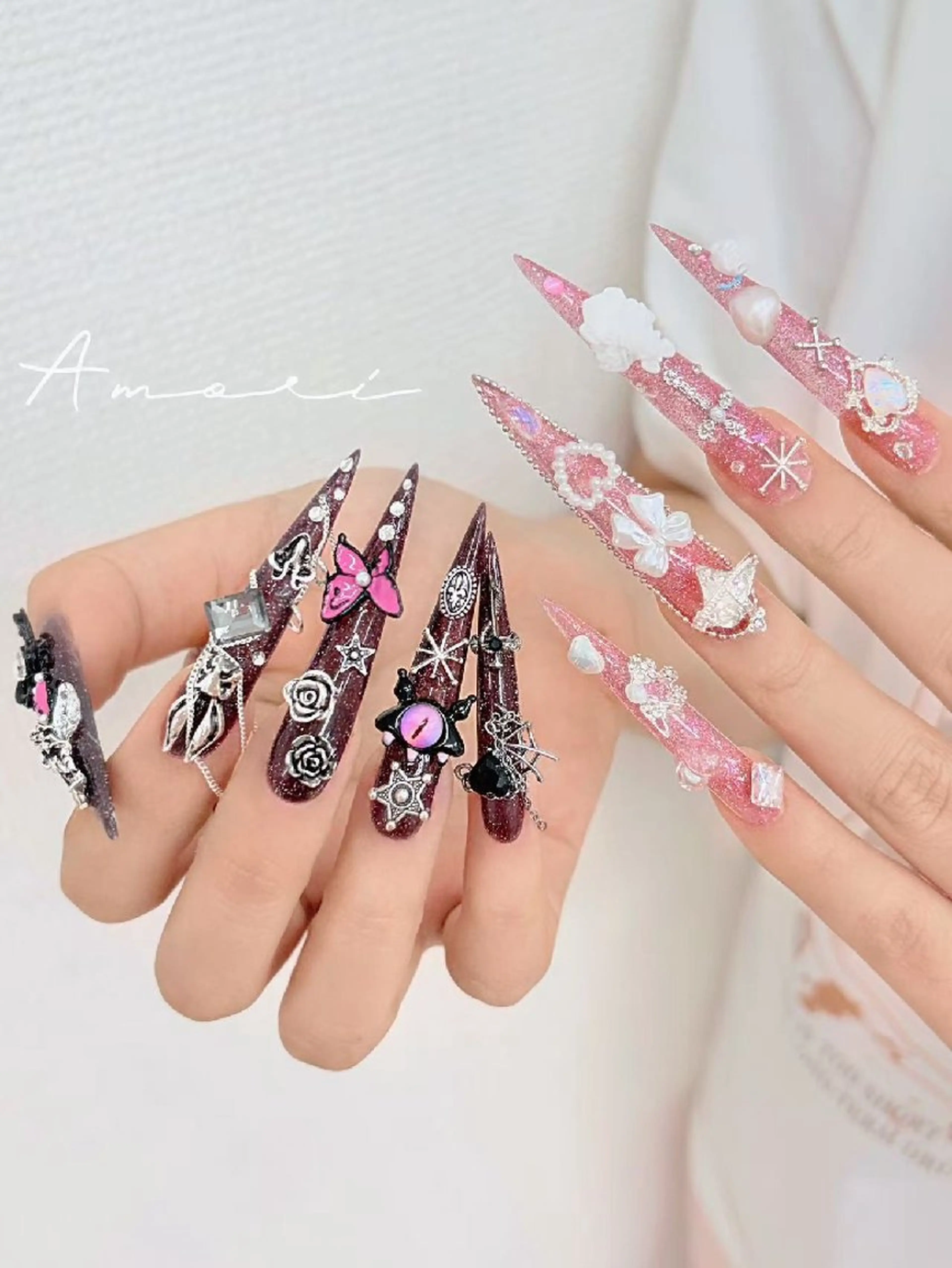 ネイル ハンドネイル 佐藤 しおんのネイルデザイン