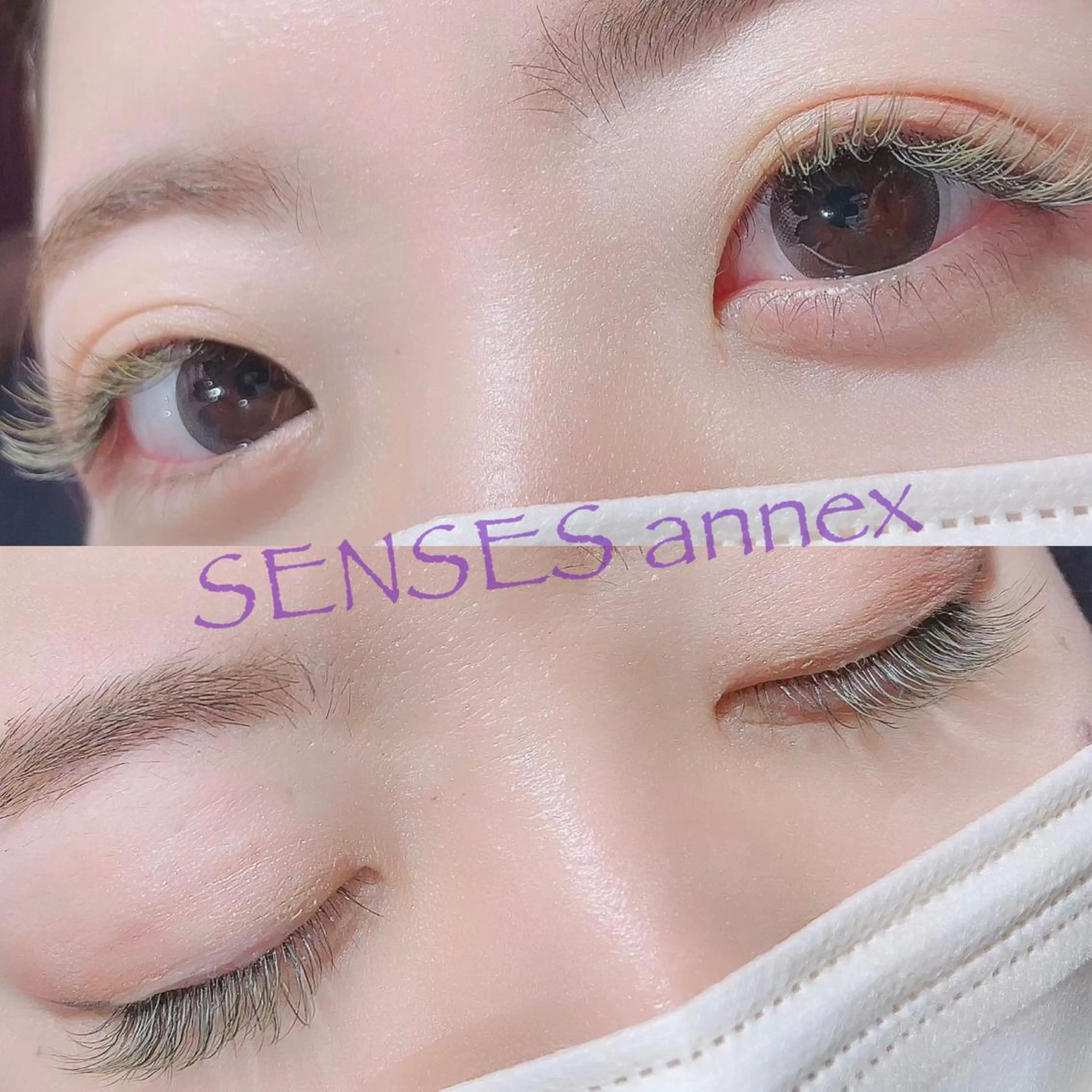 マツエク・マツパ マツエク SENSES_ WAKAのマツエク・マツパデザイン
