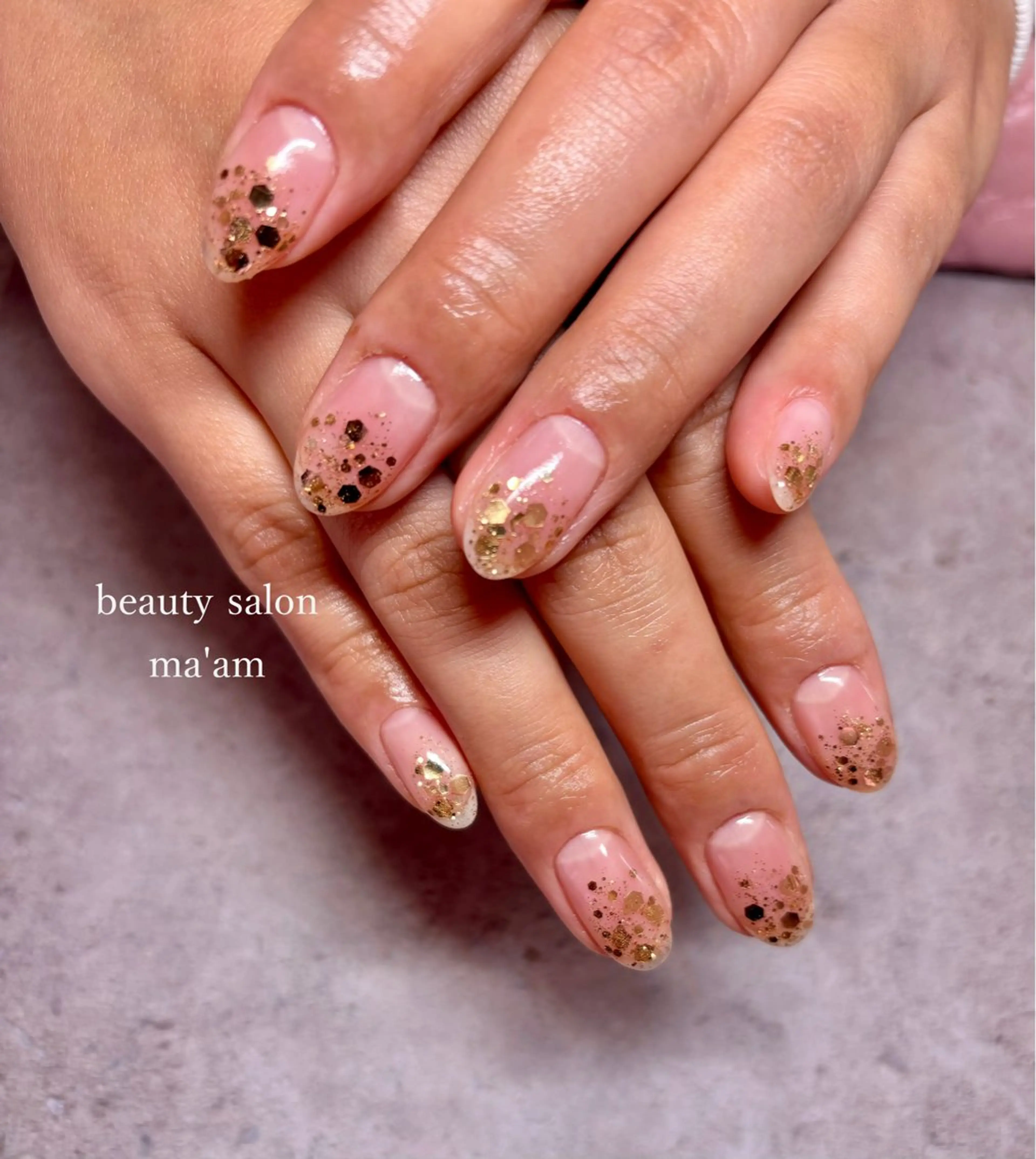 ネイル ハンドネイル beauty salon ma'am所属・chihiro 小路ネイルのネイルデザイン