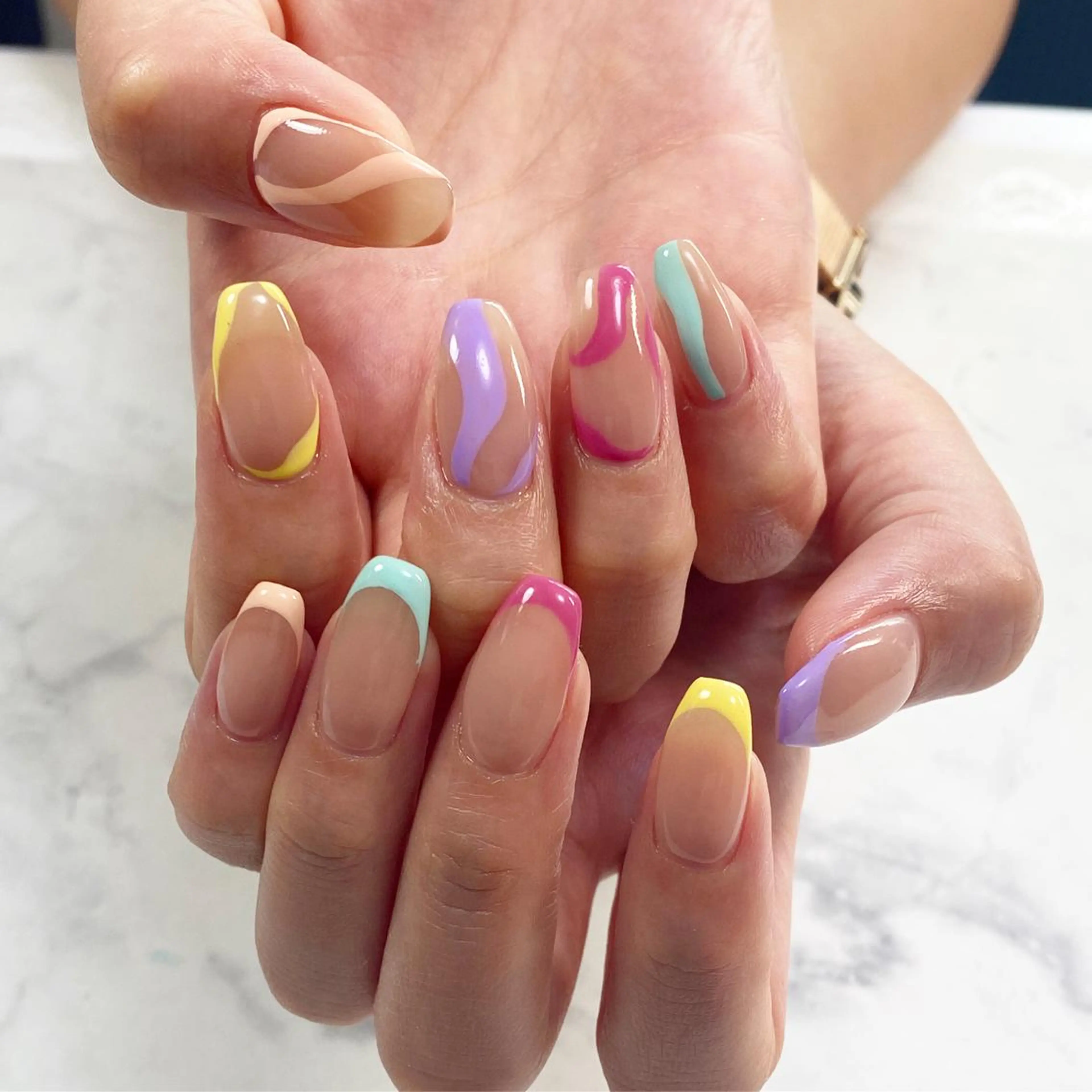 ネイル ハンドネイル mellow mのネイルデザイン