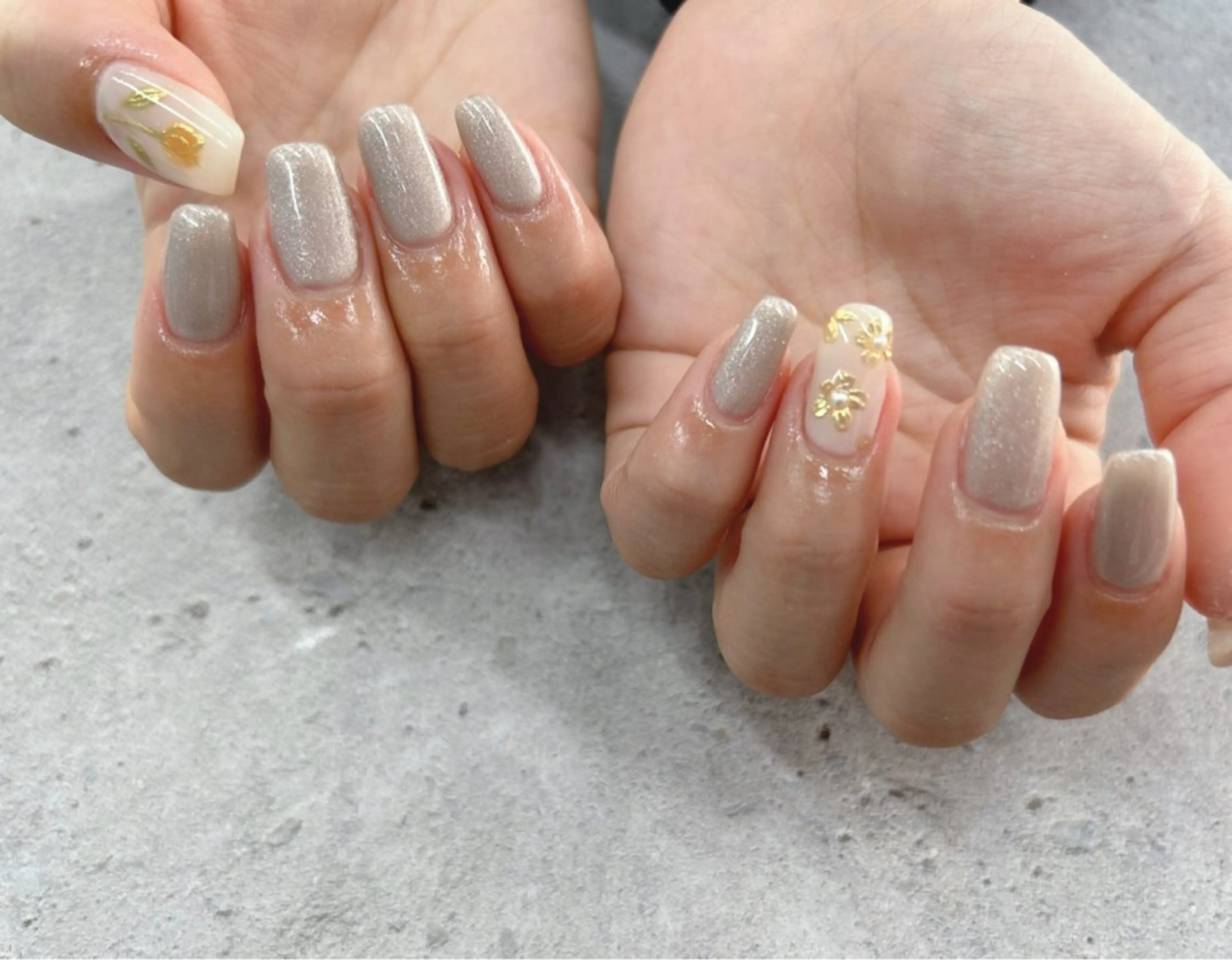 ネイル 春ネイル ハンドネイル Nail Salon agré所属・agré ネイルサロン　アグレのネイルデザイン