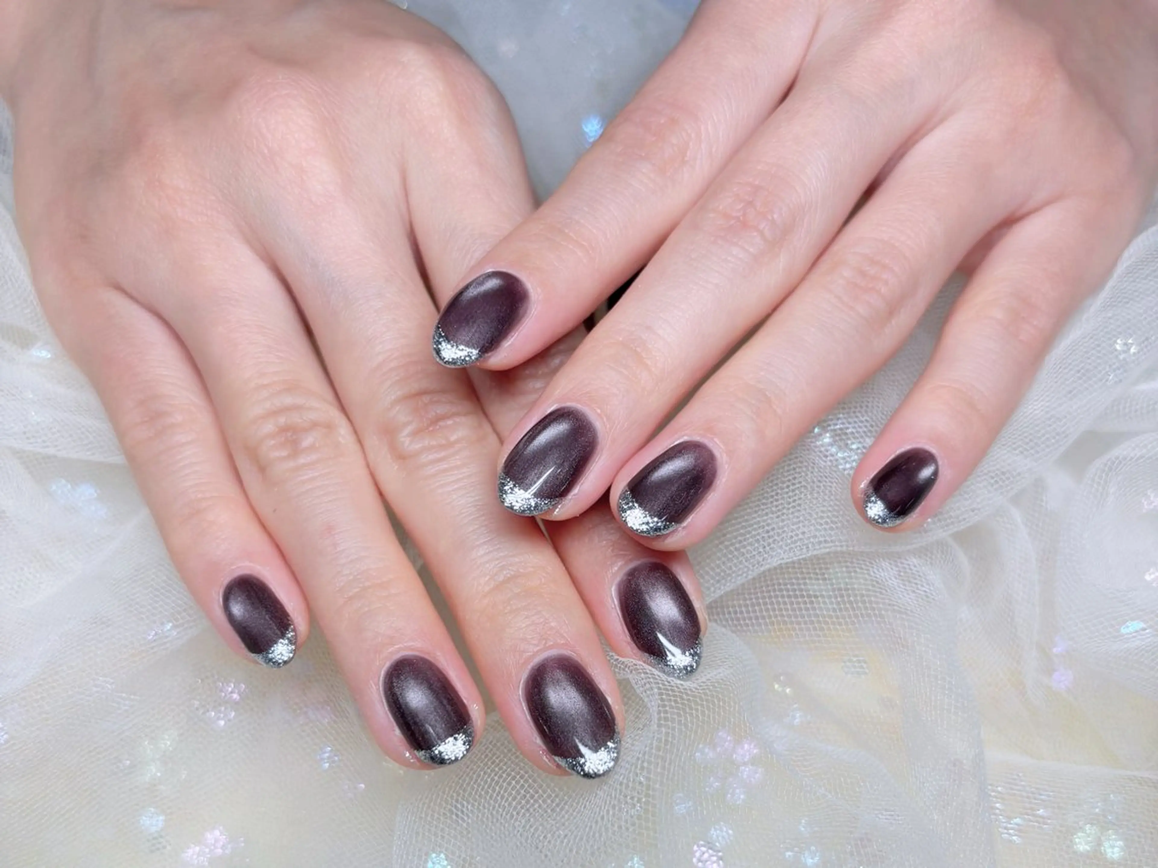 ネイル H3 Nail Tsuki🦋💙のネイルデザイン