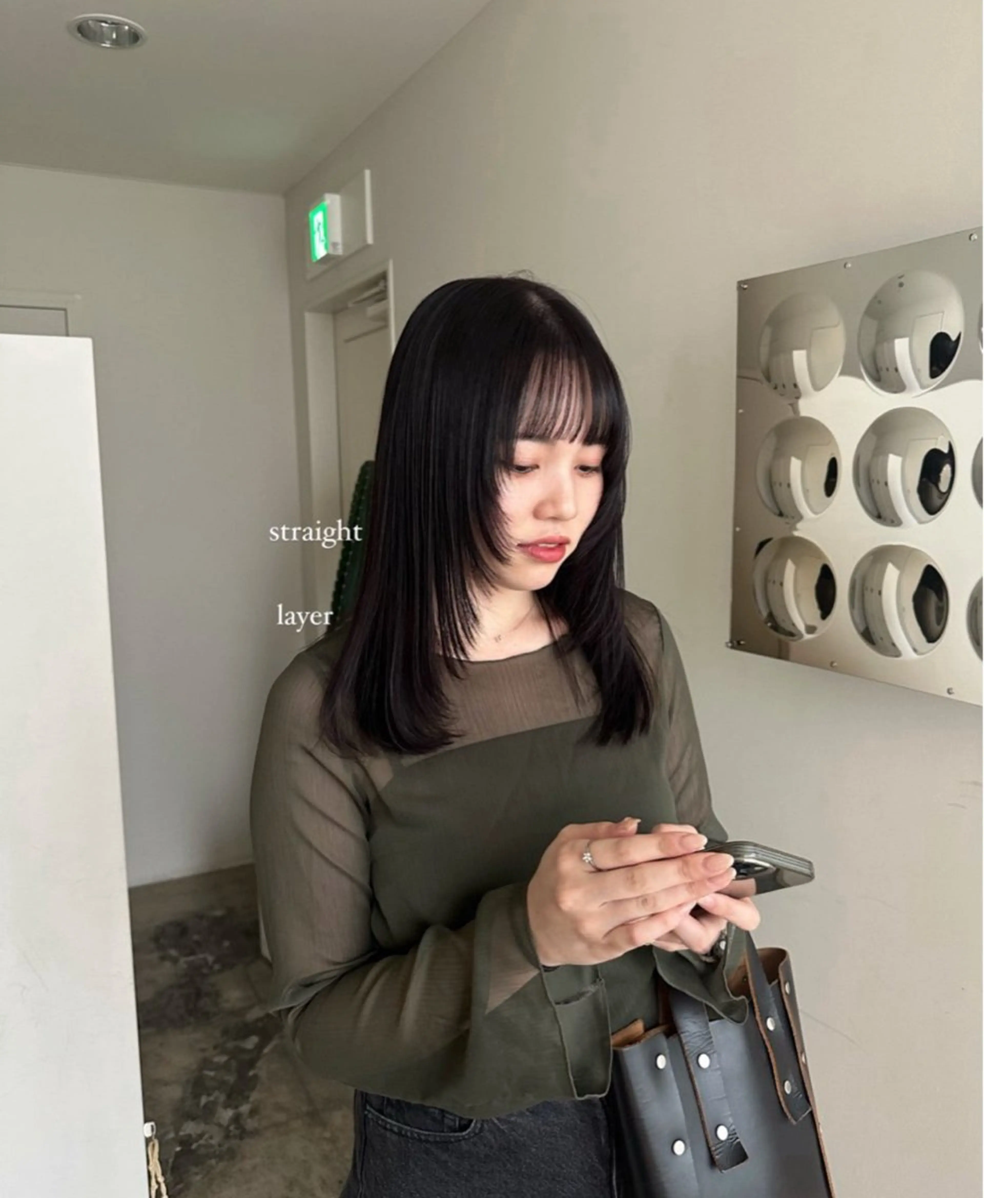 ミディアム Ruka/カット カラーモデル募集のヘアスタイル