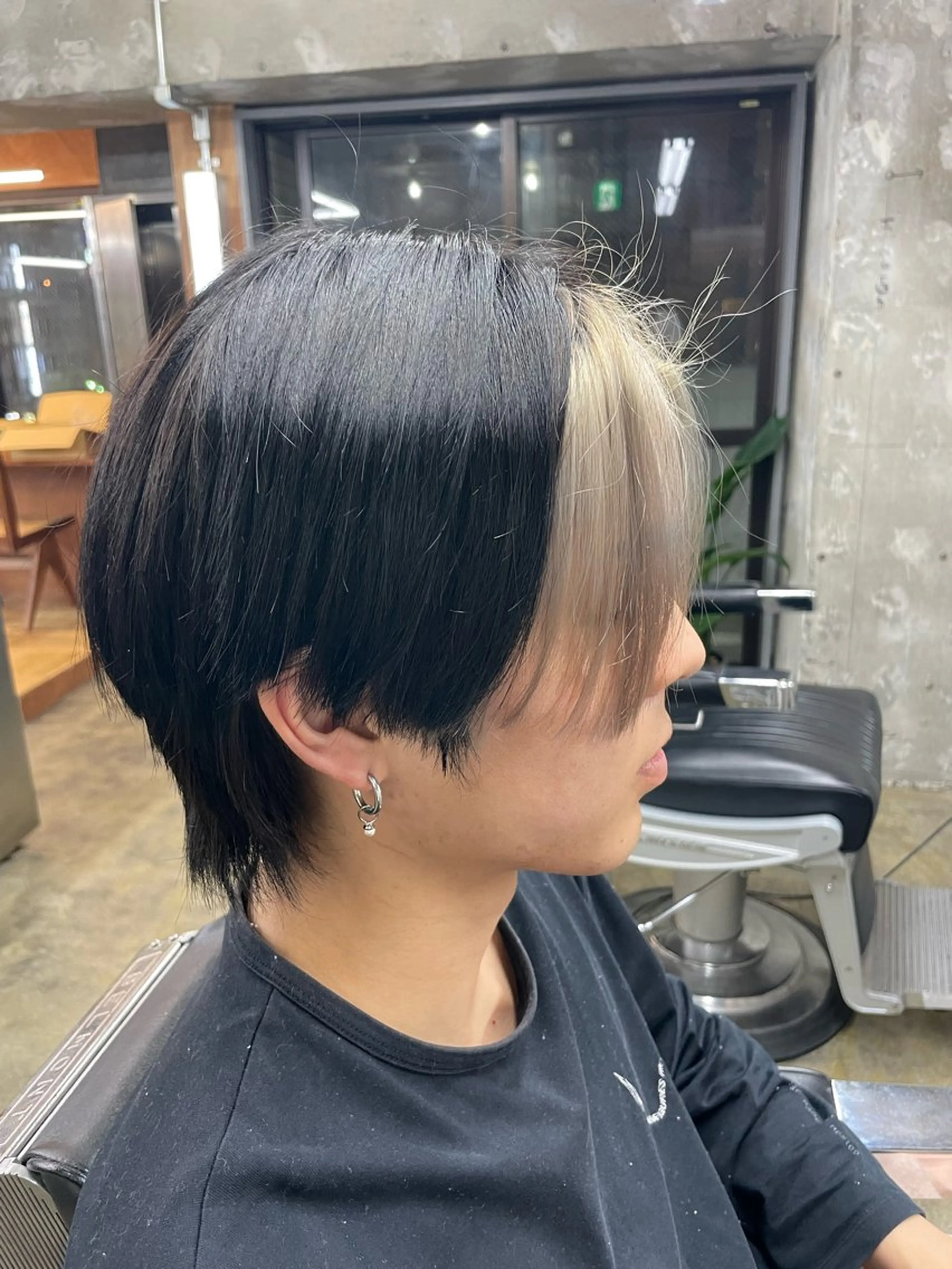 ショート カラー メンズ 亀井隆汰/メンズ専門 パーマ特化美容師のヘアスタイル