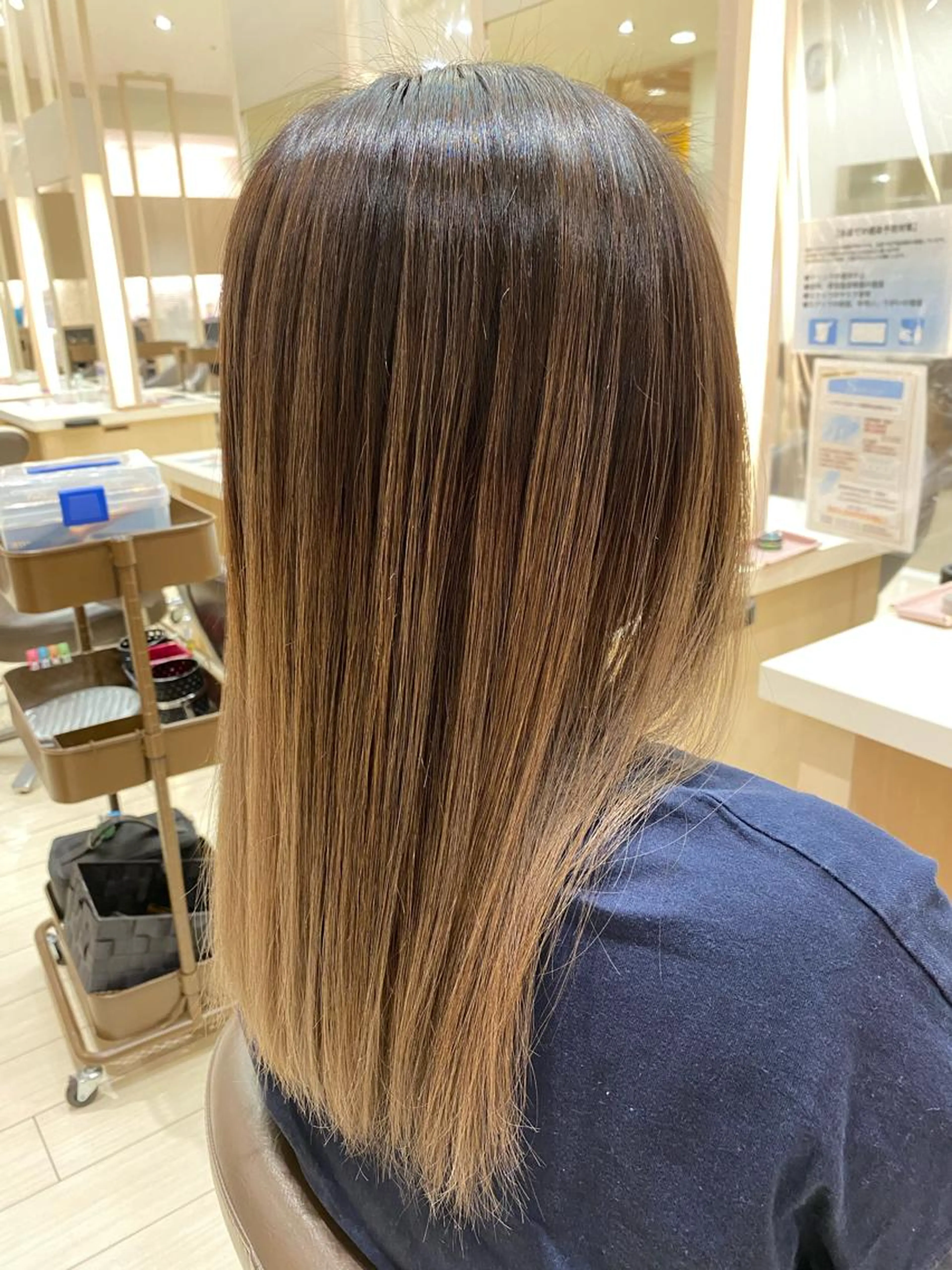 酸熱トリートメントの写真