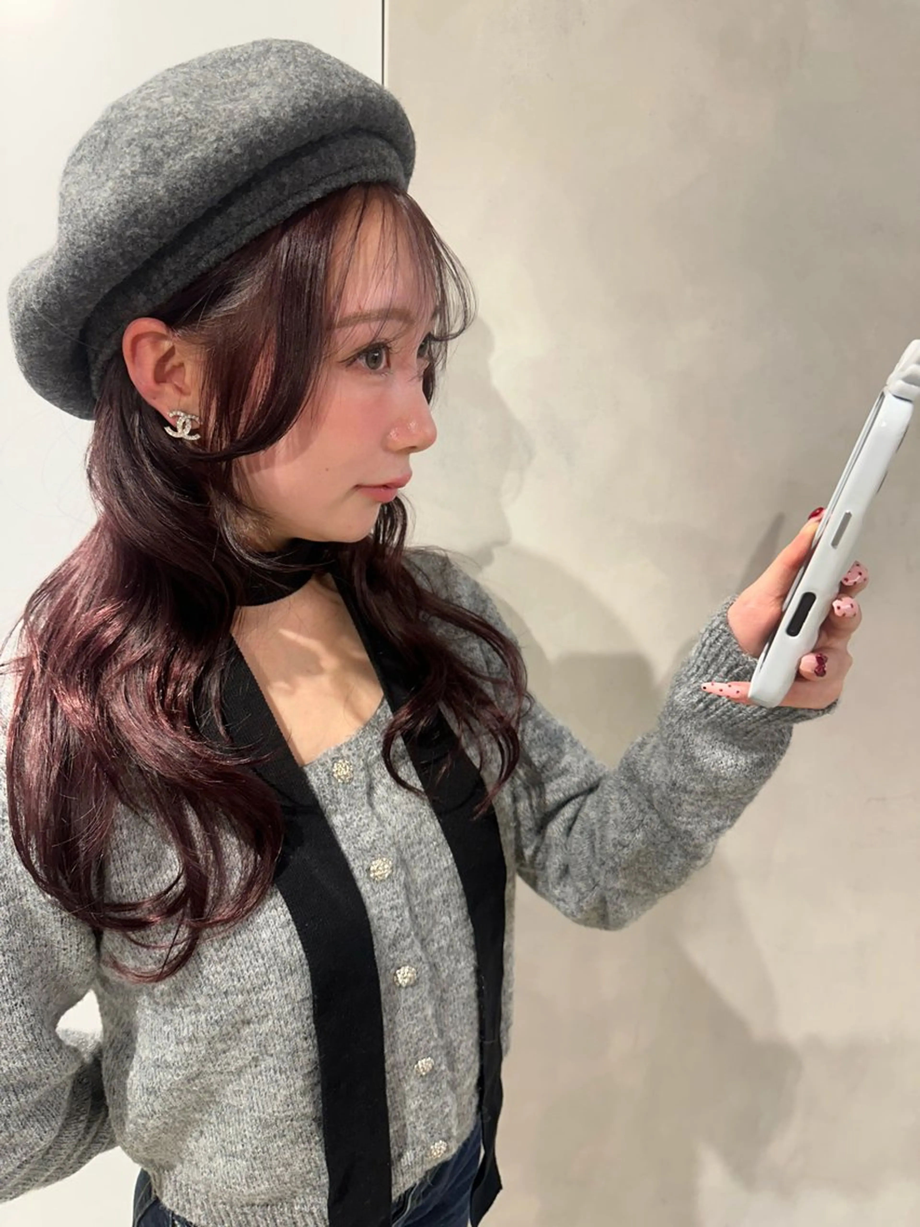 ロング カット ヘアカラー パーマ 縮毛矯正 トリートメント 🎀韓国/髪質改善 長野美和🎀のヘアスタイル