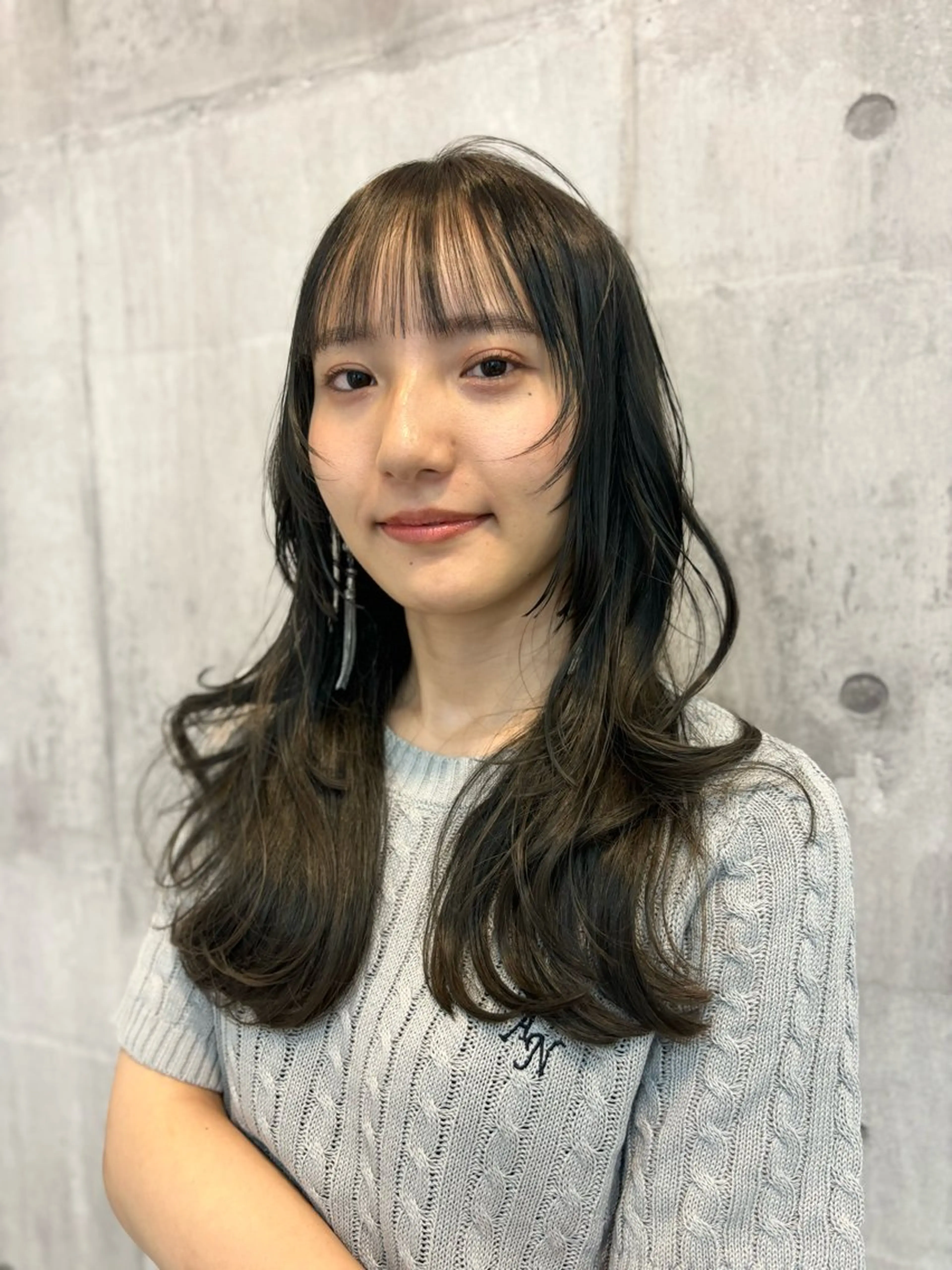 ロング カラー channel所属・Natsumi ❤︎のヘアスタイル