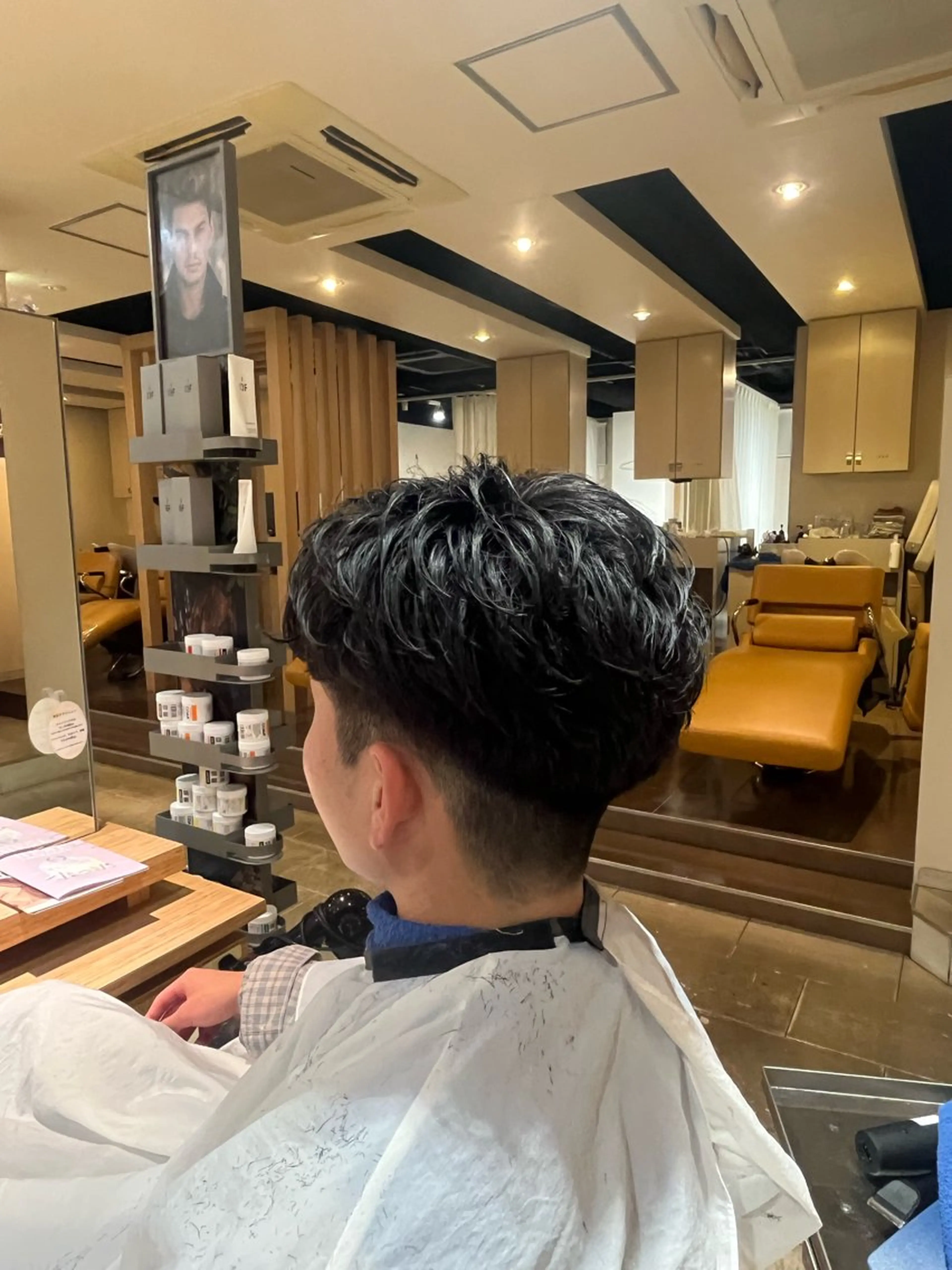 ショート パーマ メンズ はやて/カット/ モデル募集中/仙台のヘアスタイル