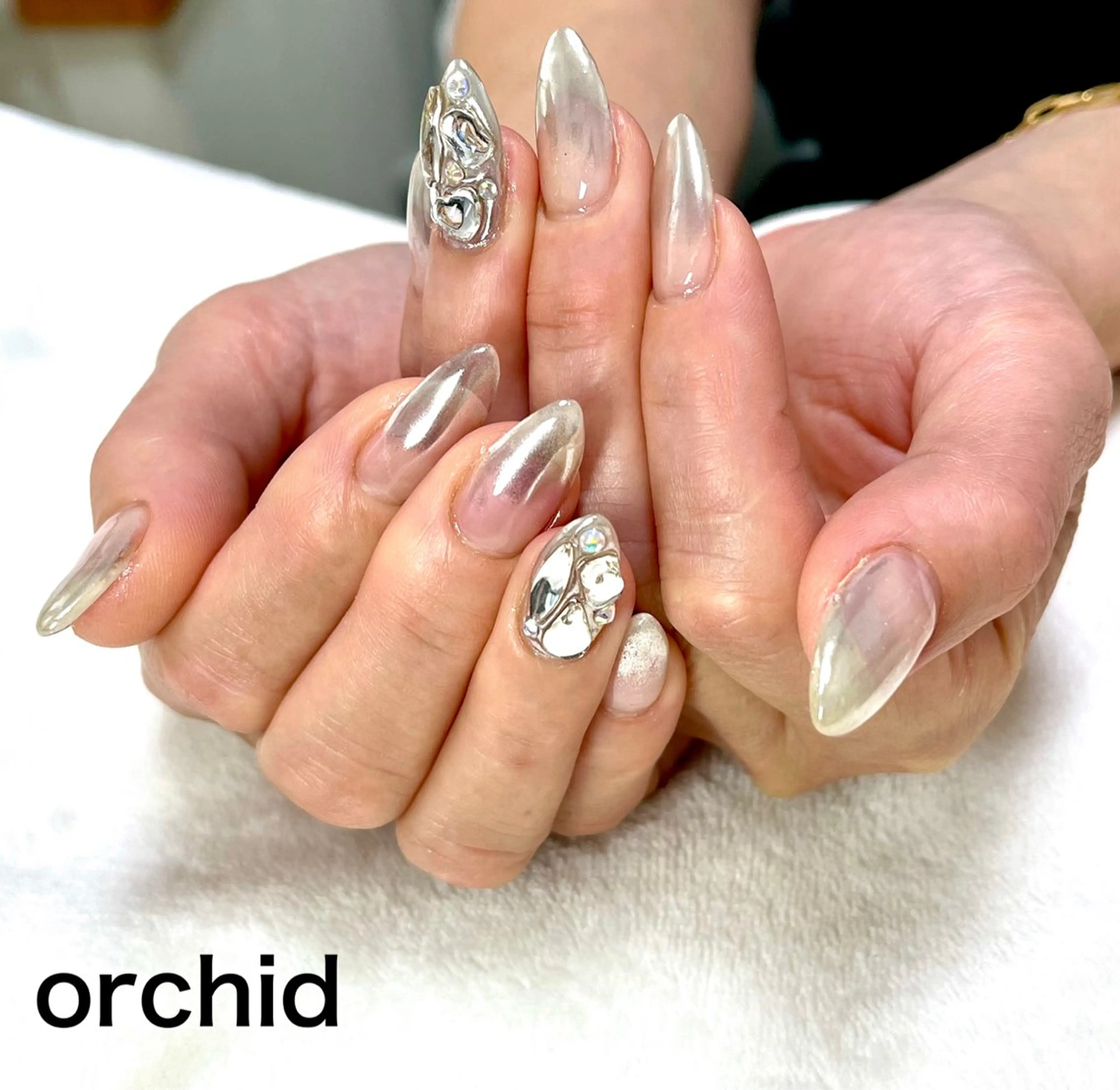 ネイル orchid ♡オーキッドのネイルデザイン