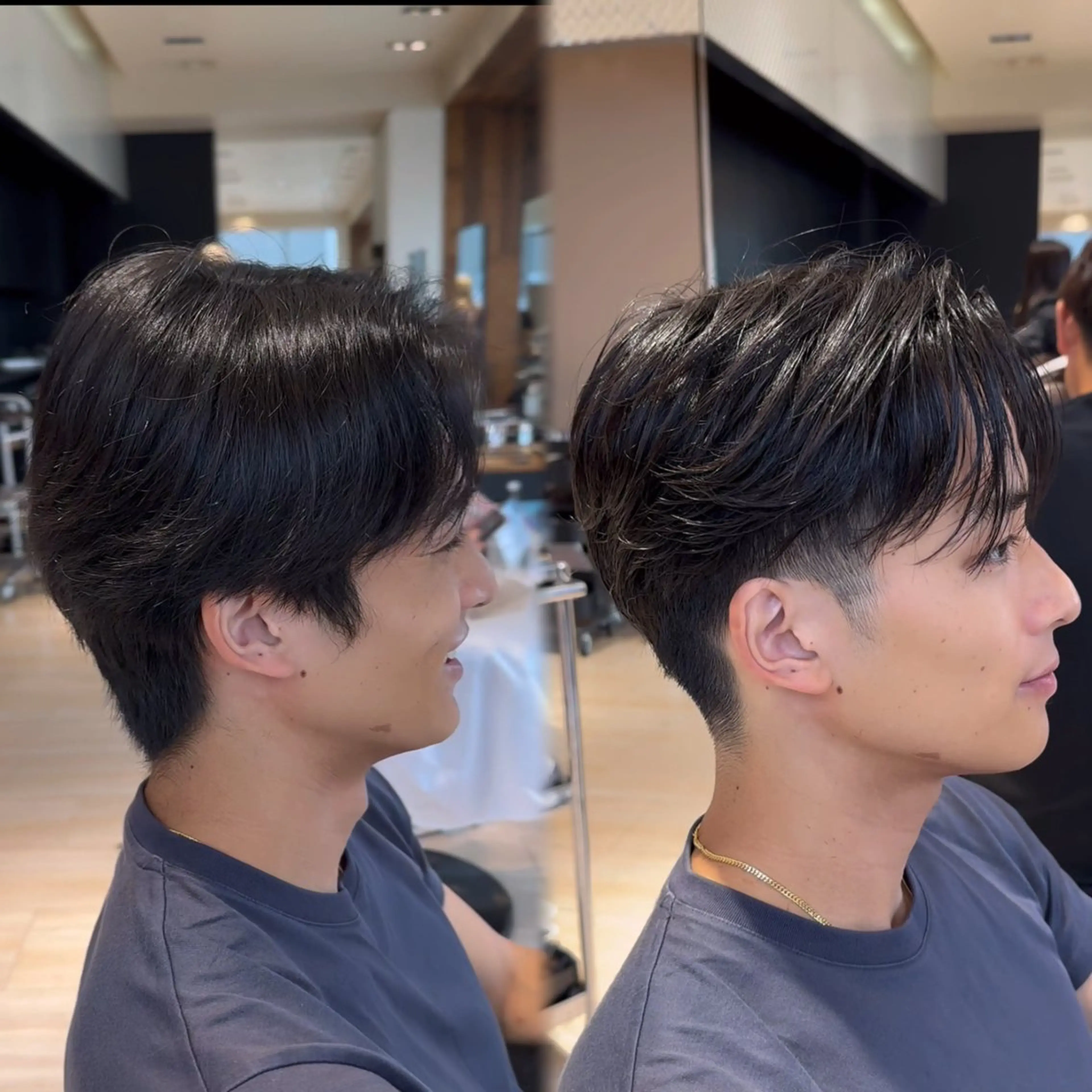 ショート パーマ メンズ メンズパーマ ニュアンスパーマ カット パーマ トリートメント メンズパーマ/ メンズカット/平木のヘアスタイル